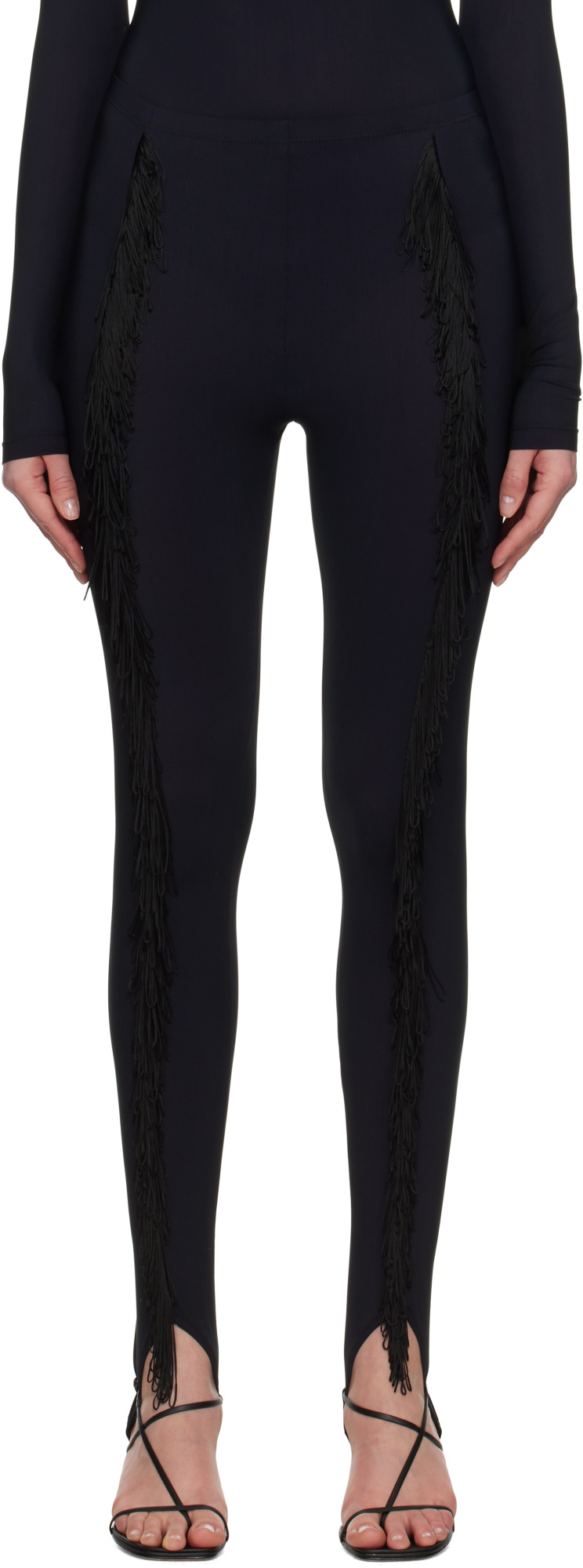 MM6 MAISON MARGIELA JERSEY TIGHTS