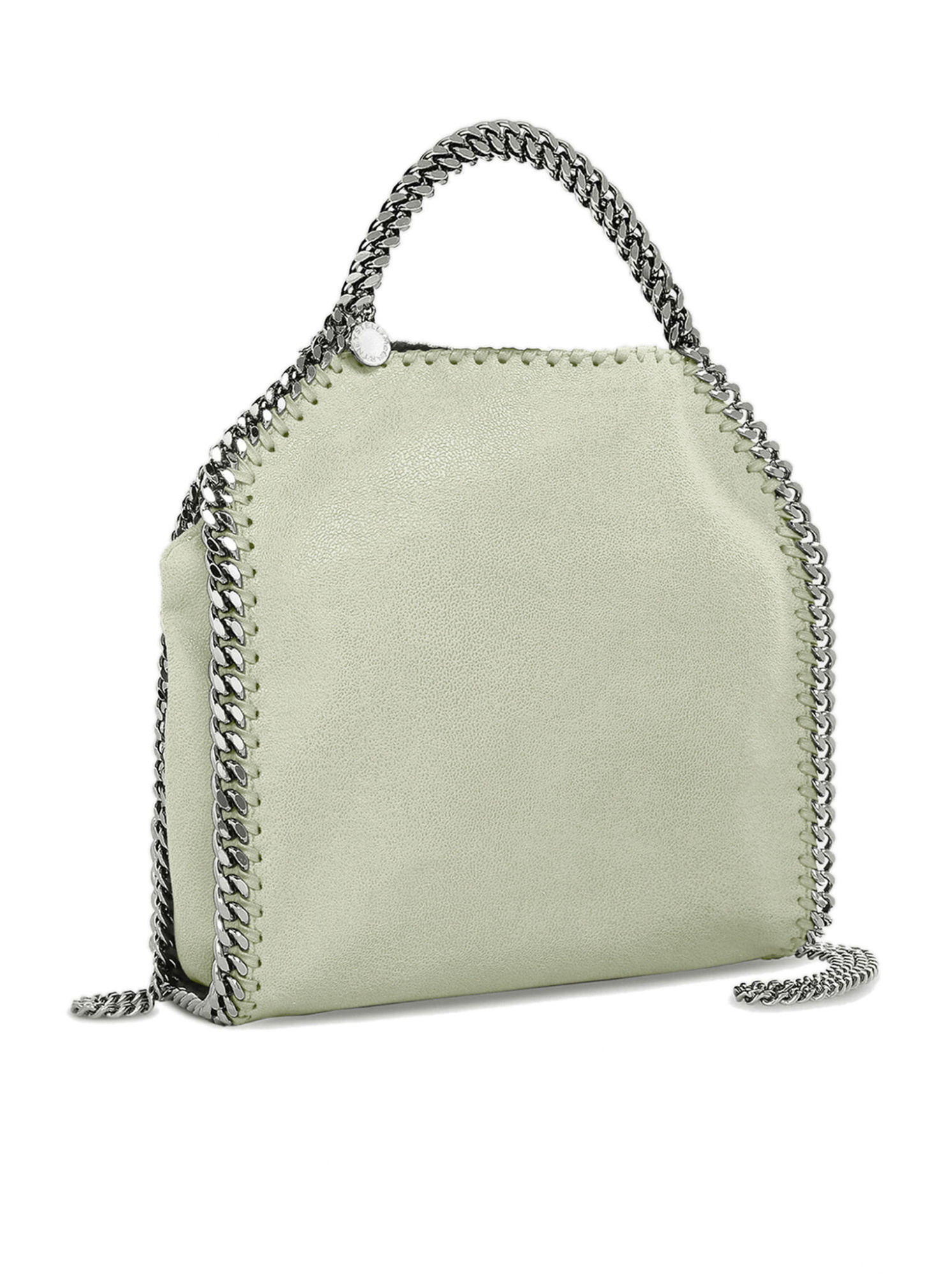 Stella Mccartney Chain Handbag In Nude