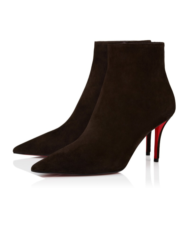 Christian Louboutin Miss Z Booty In Brown