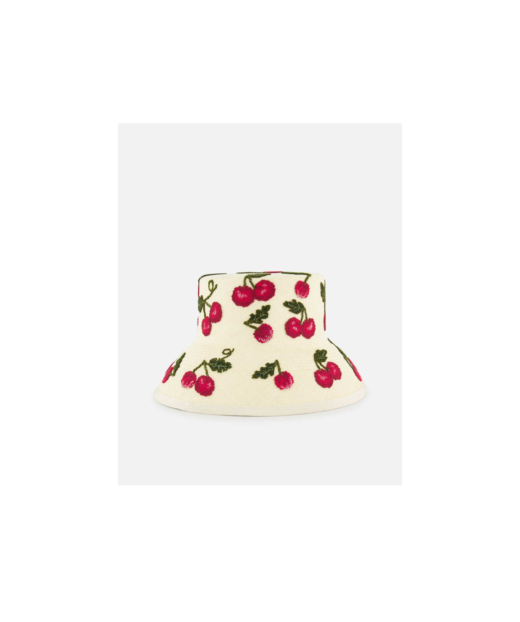 Valentino Garavani Vlogo Signature Cherryfic Bucket Hat In Neutral