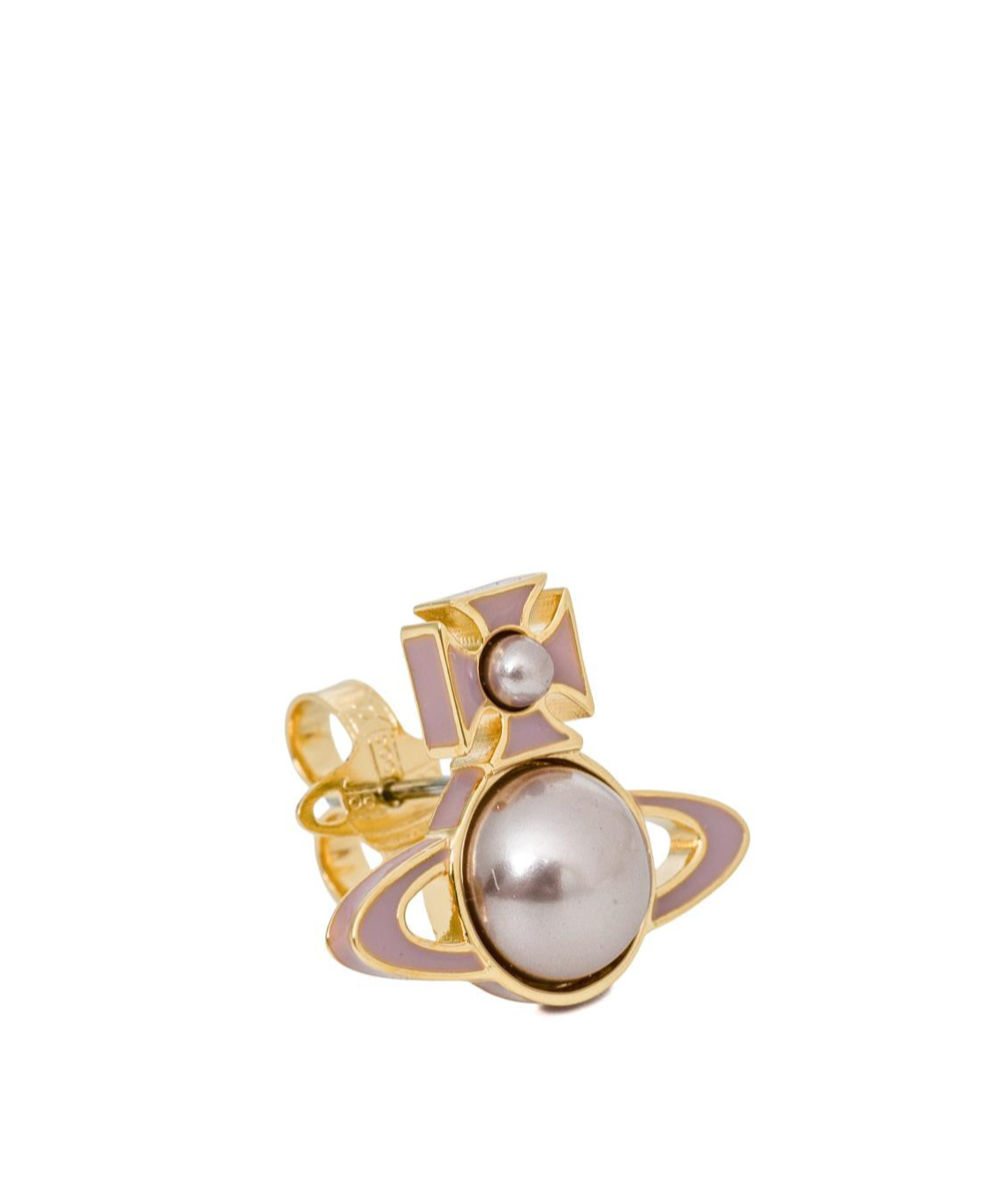 Vivienne Westwood Needle Earrings In Gold