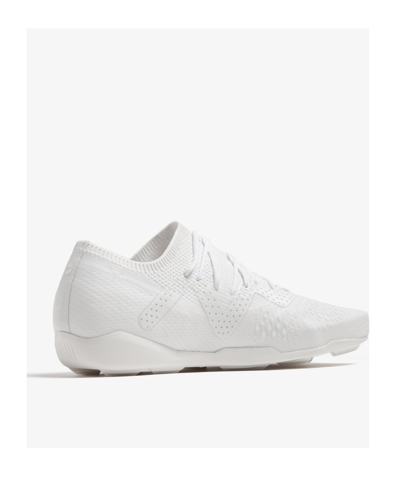 Coperni Minimalist White Sneakers With Unique Square Toe In White