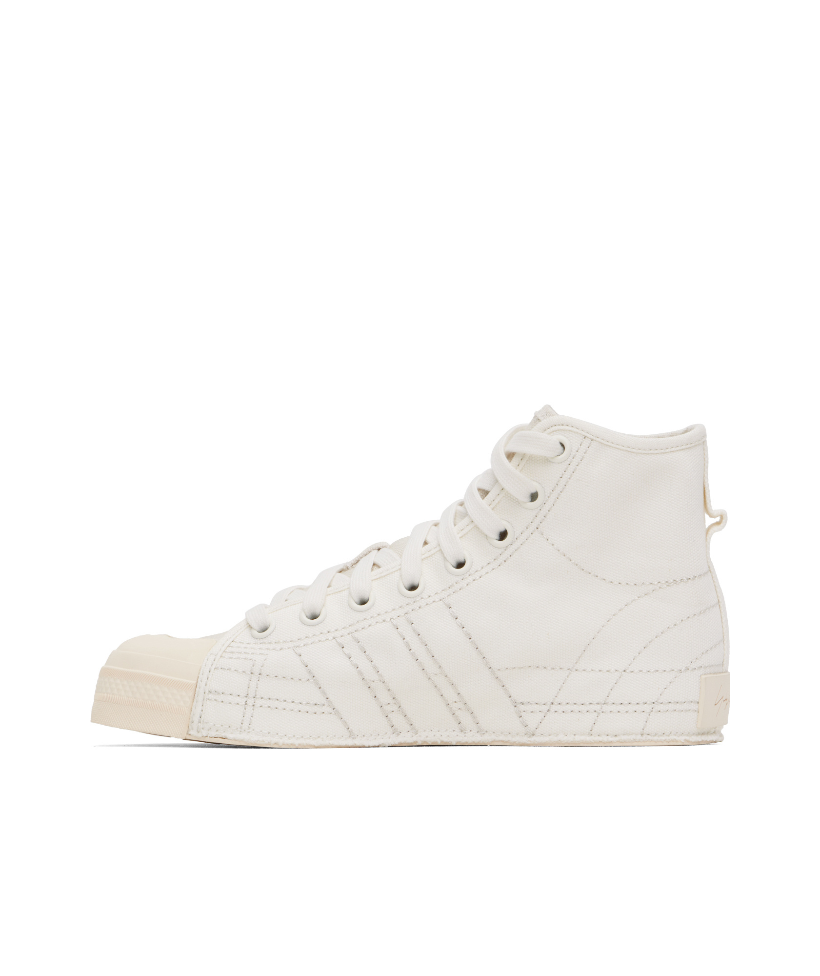Y-3 Nizza Hi Sneakers In White