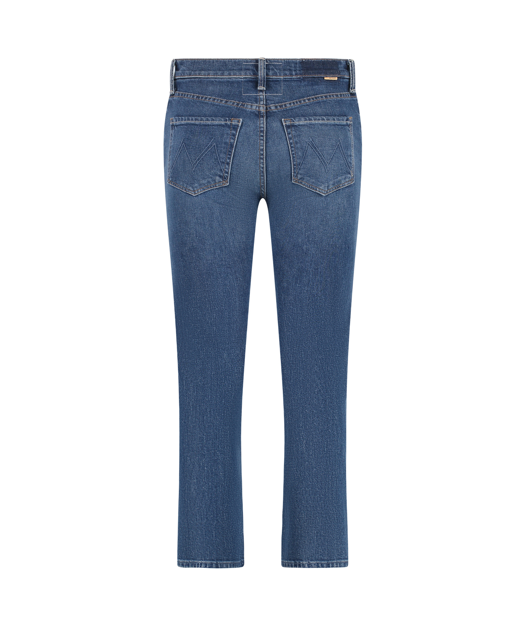 Mother The Tomcat Ankle Straight Leg Jeans In Blue