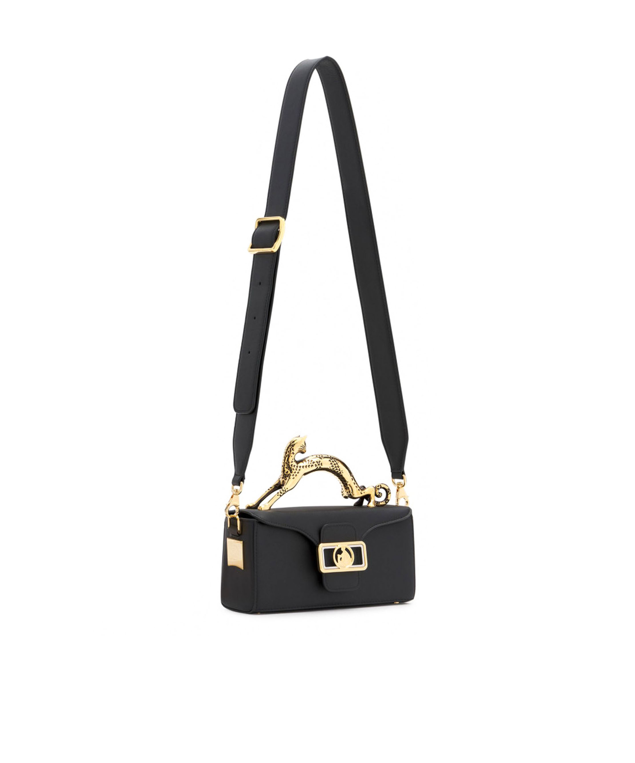 Shop Lanvin Snap Shoulder Bag In Green