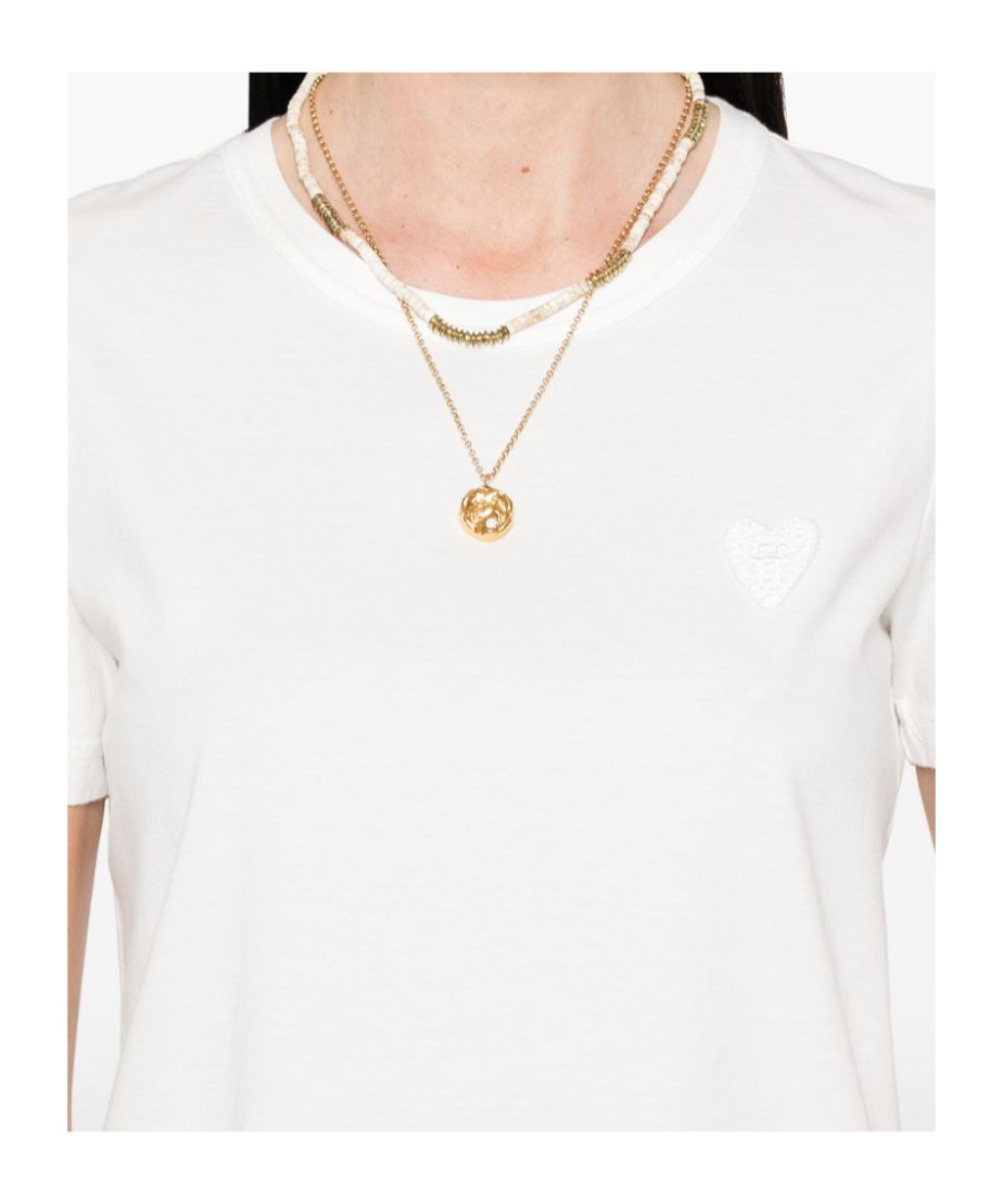 Shop Forte Forte Short-sleeved T-shirt In White