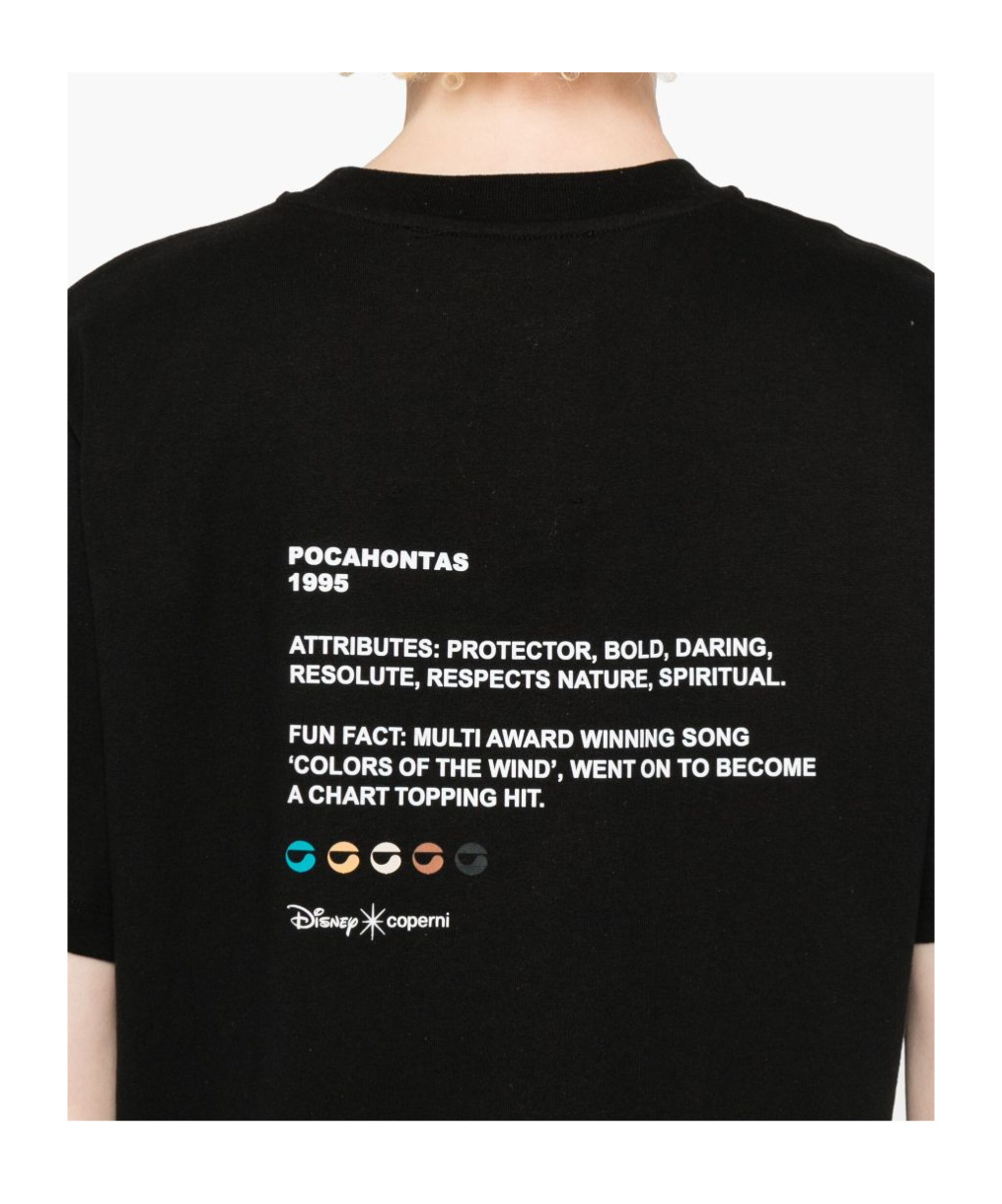 Coperni Crew Neck T-shirt In Black