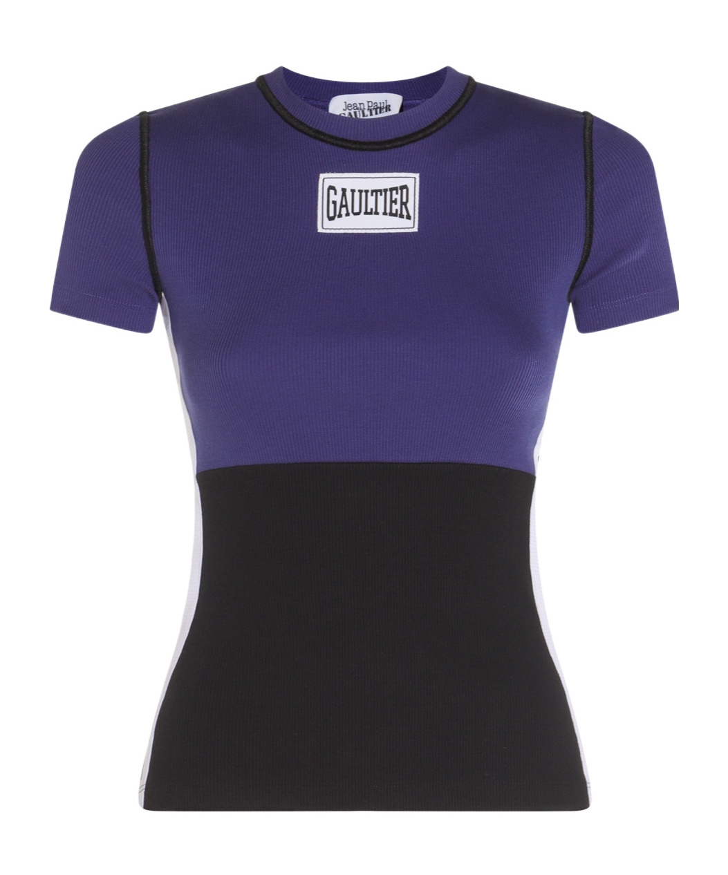 Jean Paul Gaultier Logo-print T-shirt In Black