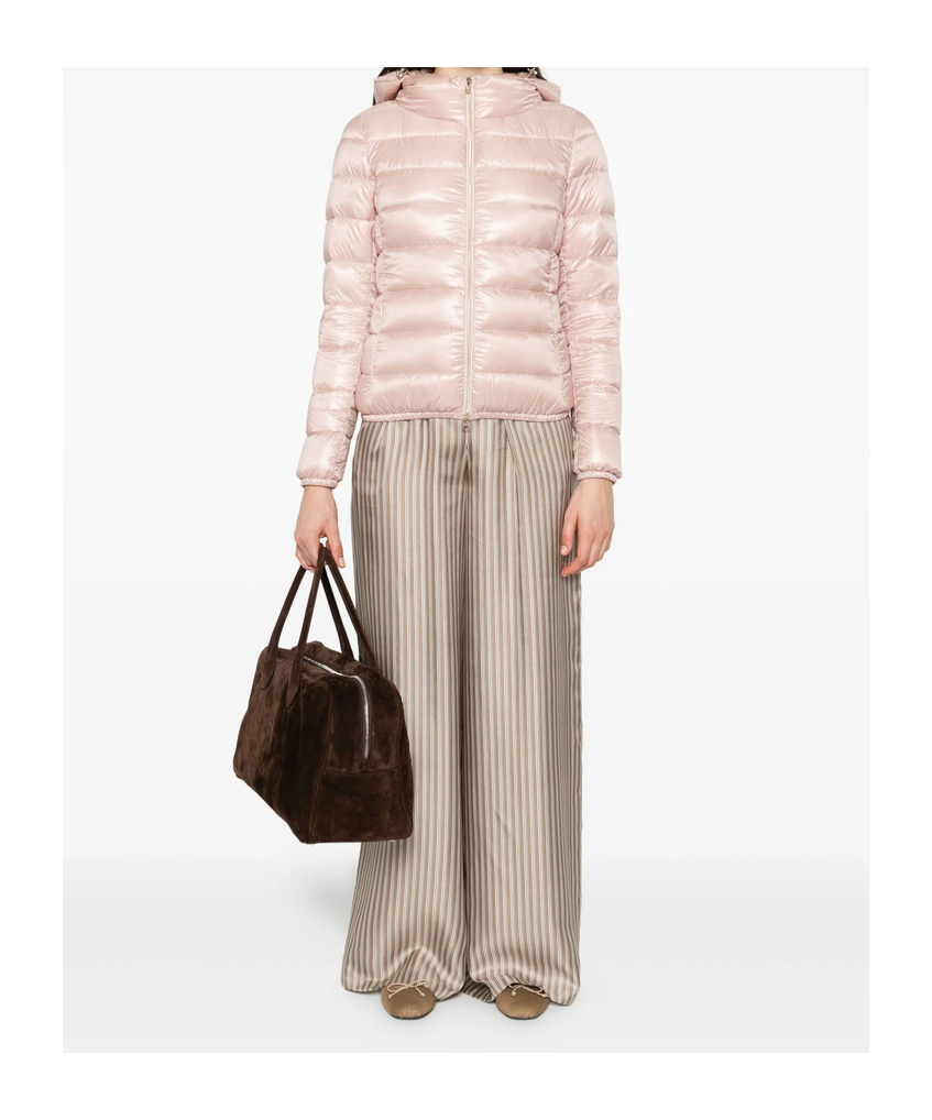 Herno Zippered Quilted Down Jacket