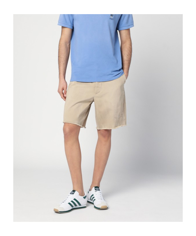 Polo Ralph Lauren Shorts Aus Baumwoll-twill In Nude