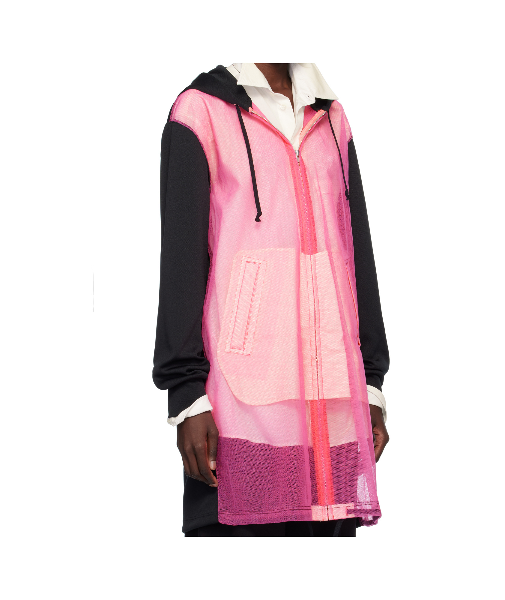 COMME DES GARÇONS TULLE HOODIE 