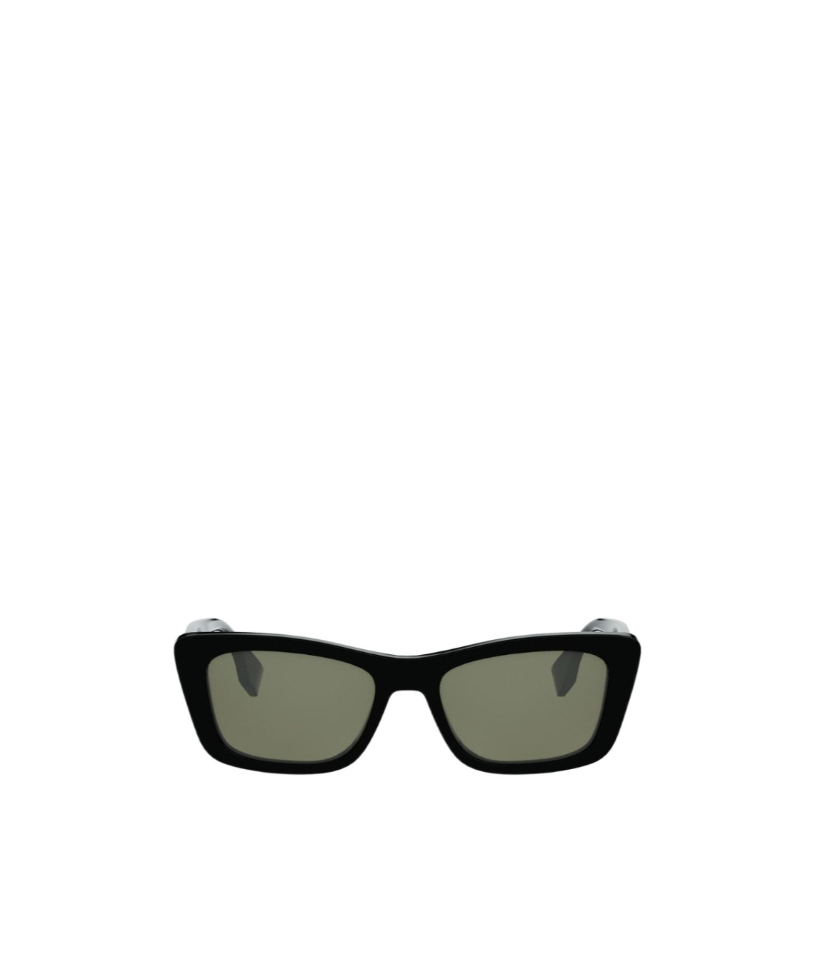 Fendi Geometric Sunglasses In Black