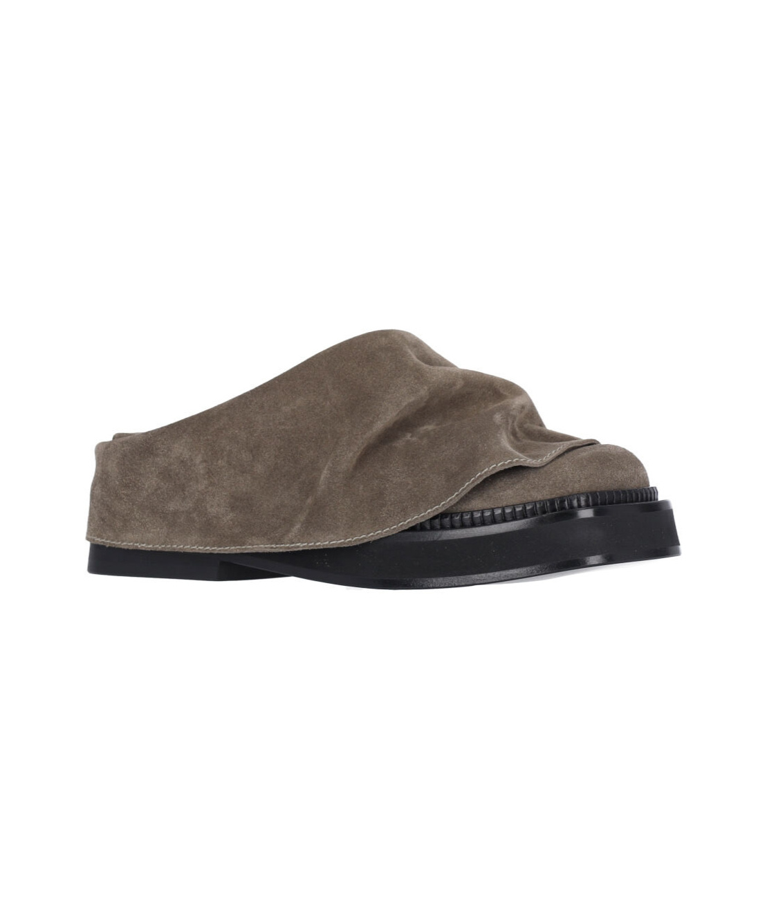 Shop Attico The Mini Robin Sabot Shoes In Green
