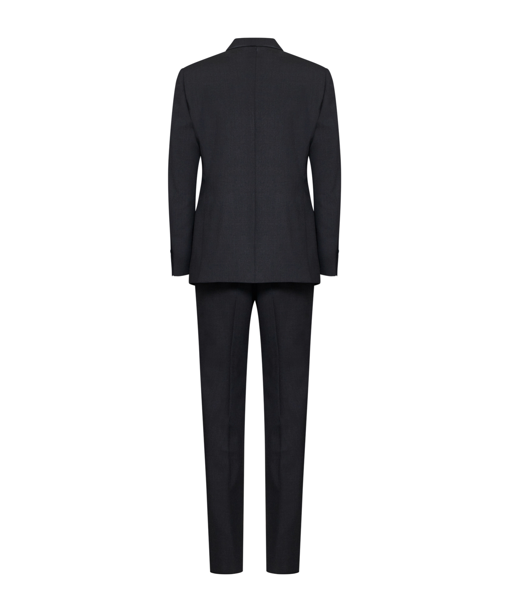 Lardini Long-sleeved Suit In Black