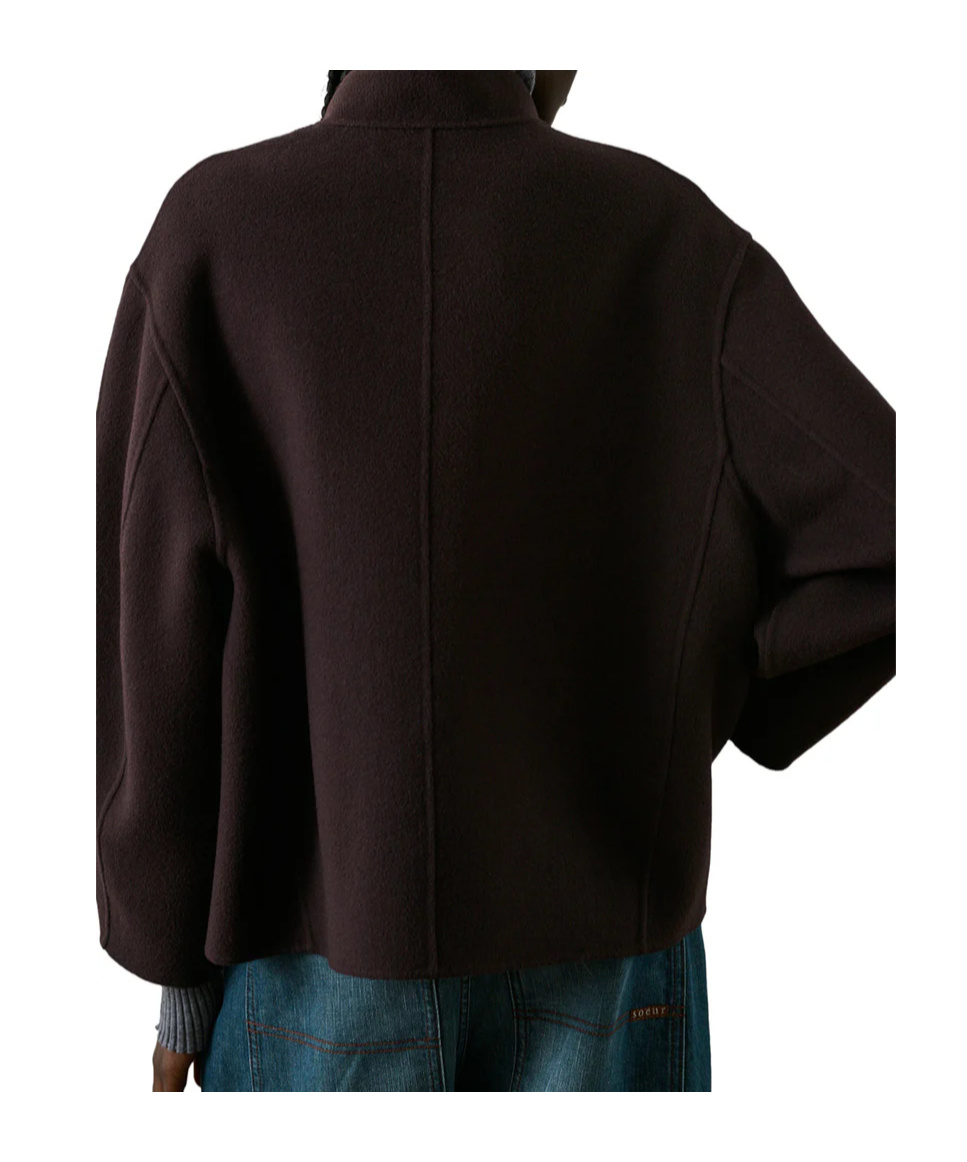 Soeur Windsor Jacket In Brown