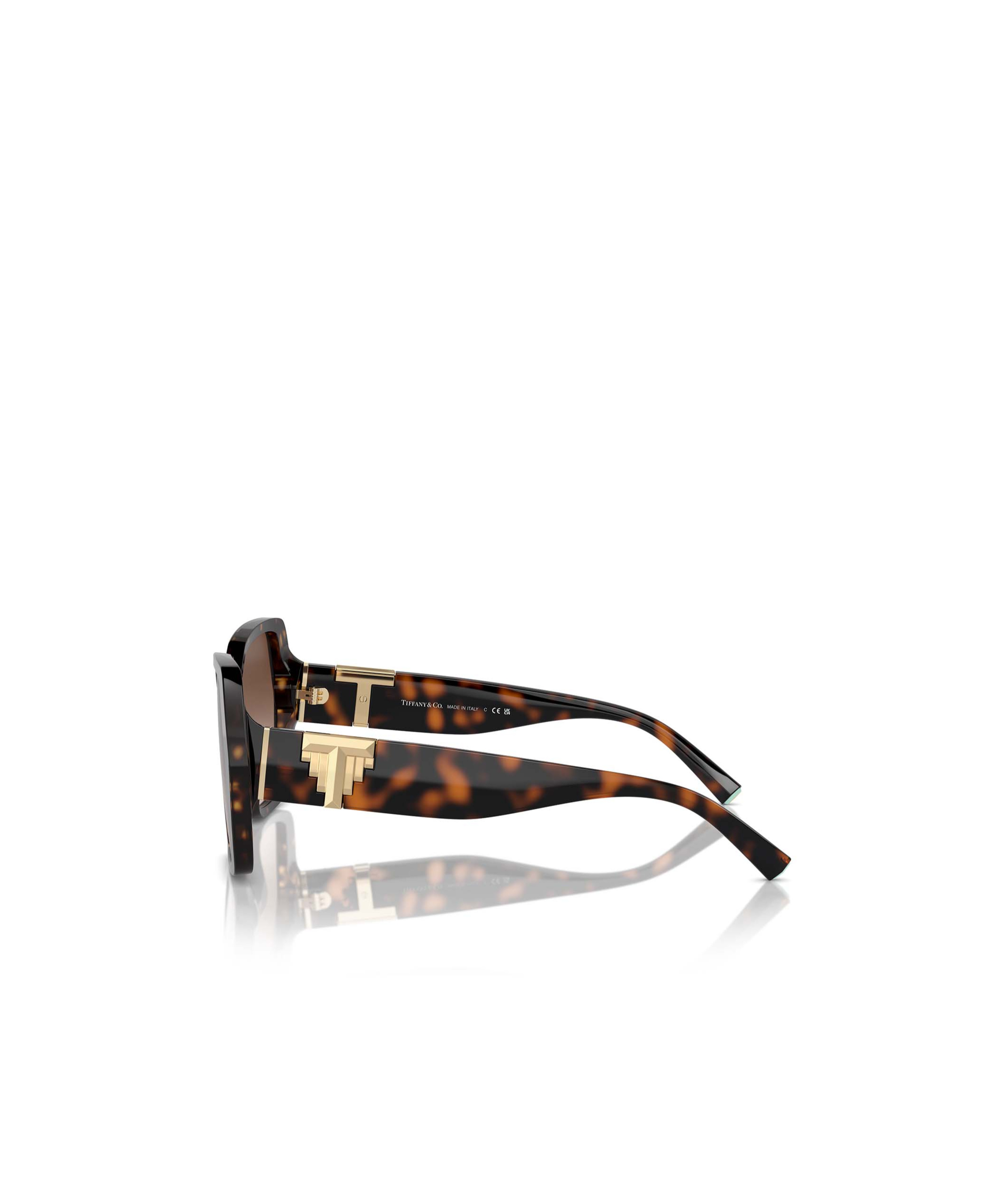 Tiffany & Co . 129mm Gradient Pillow Sunglasses In Black