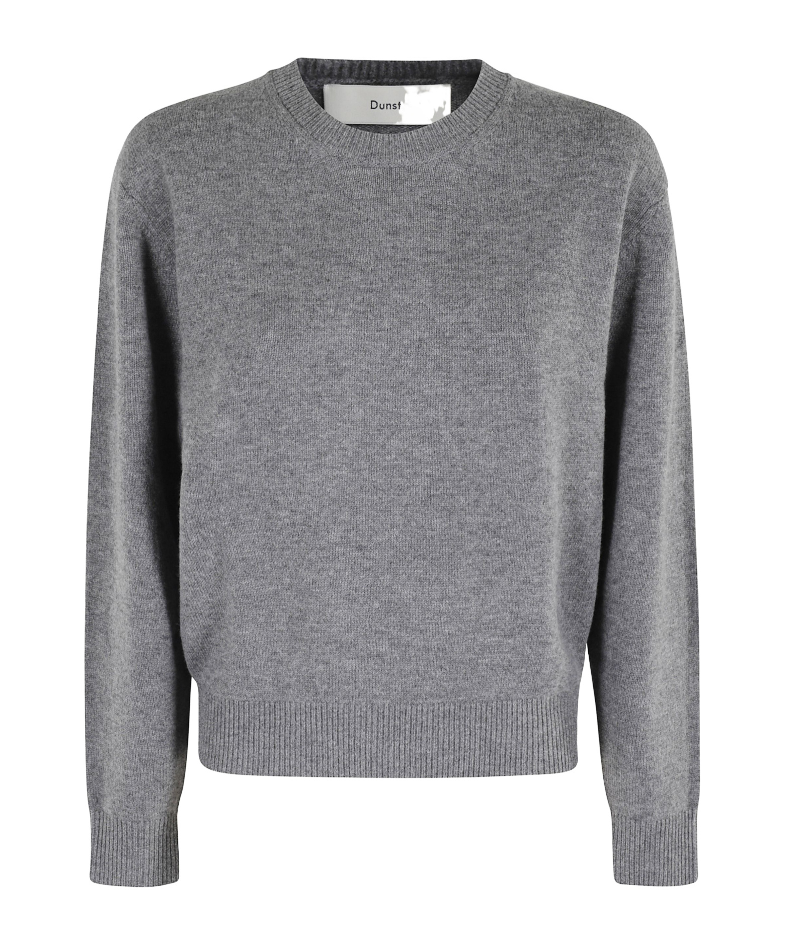 Dunst Unisex Cashmere Crewneck Sweater In Gray