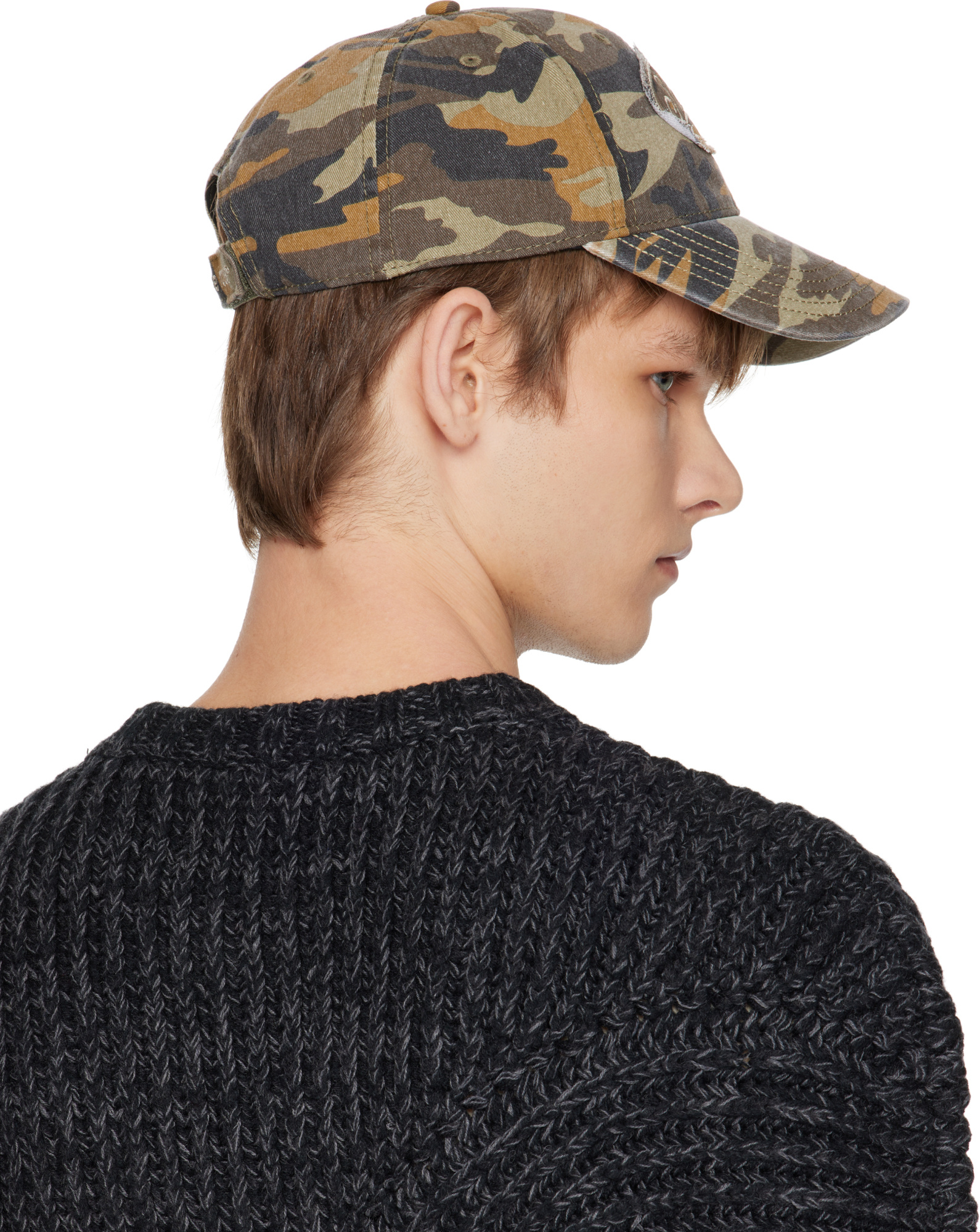 Martine Rose Logo Baseball Cap In Multi