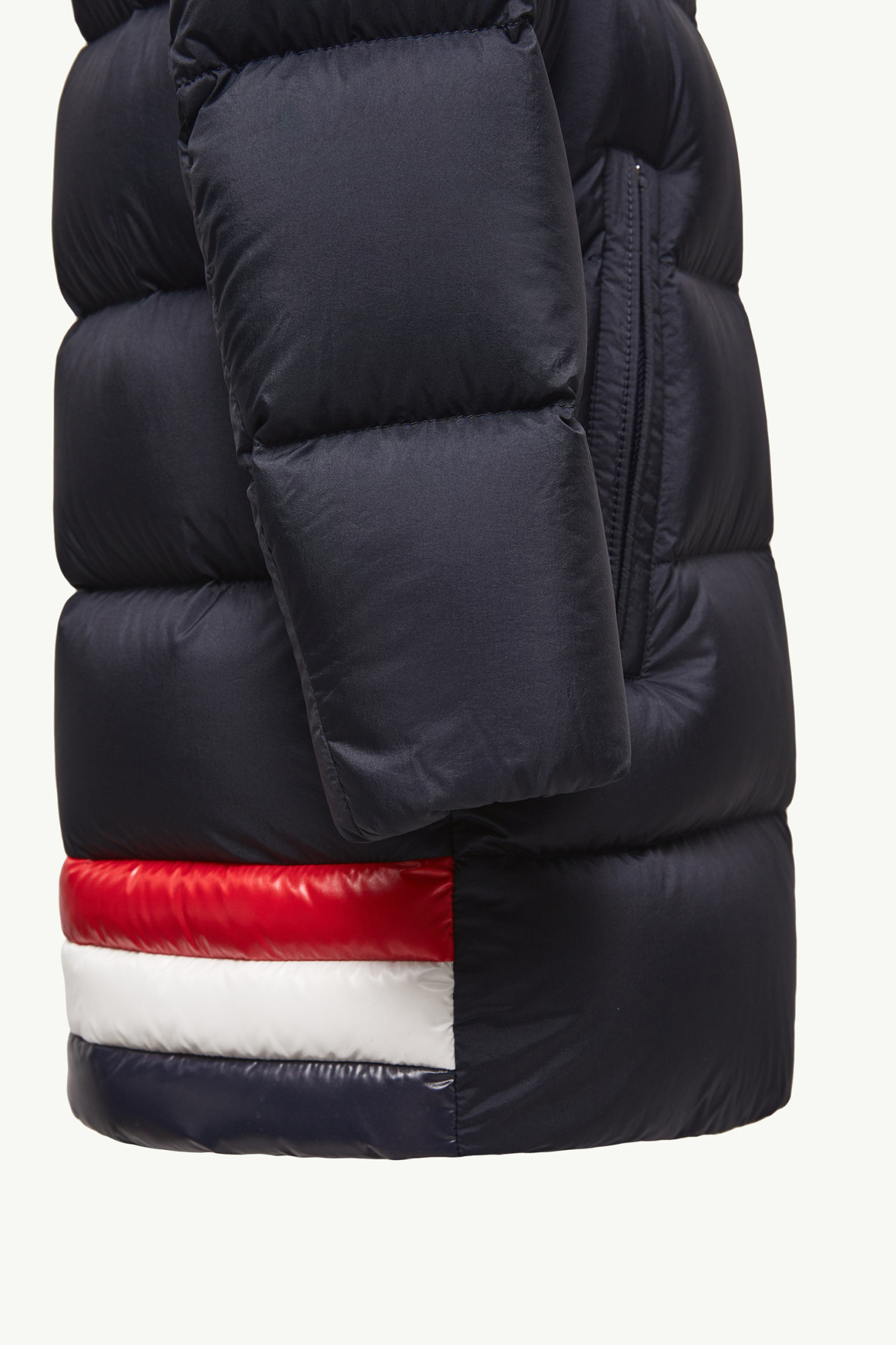 Moncler Marat Hooded Down Jacket In Blue