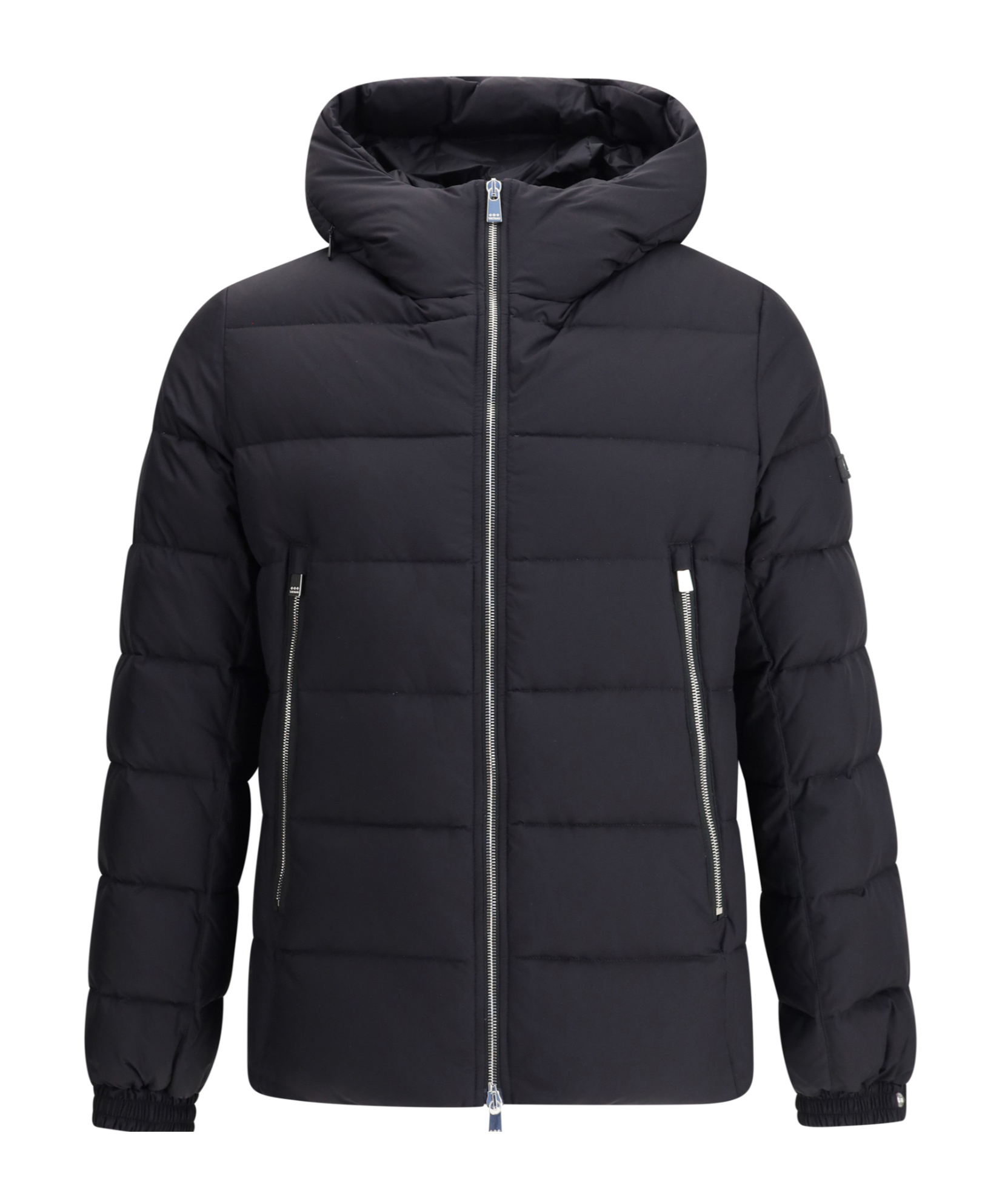Tatras Hooded Nylon Down Jacket And Pockets In Black