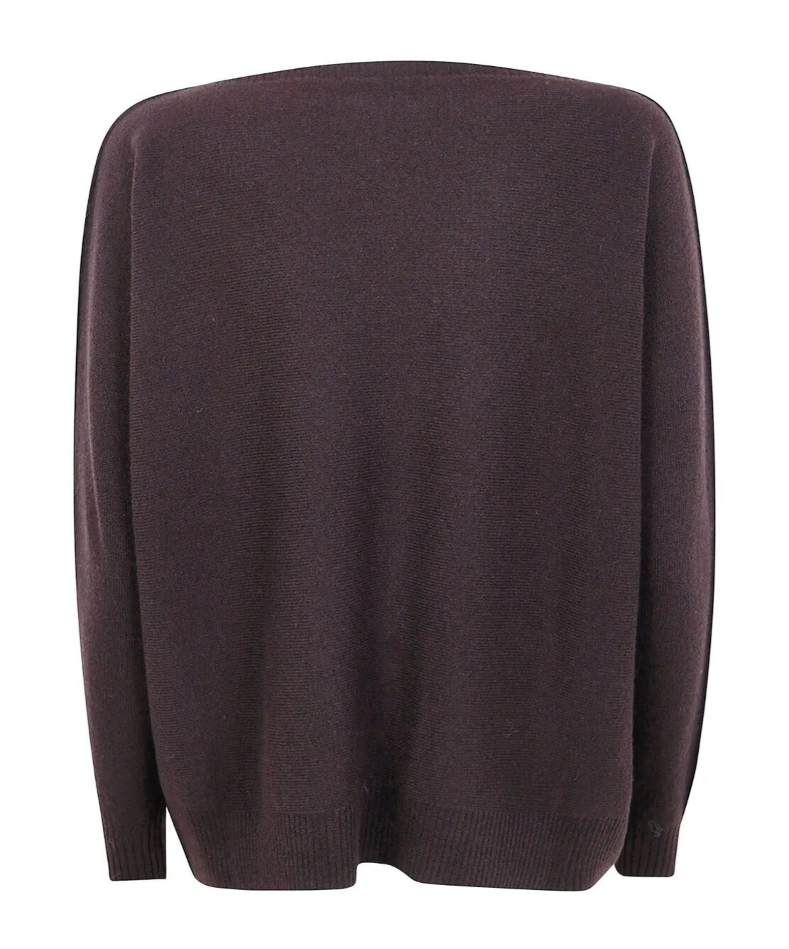 D Exterior D.exterior Cashmere Merinos Oversized Boatneck Sweater In Brown