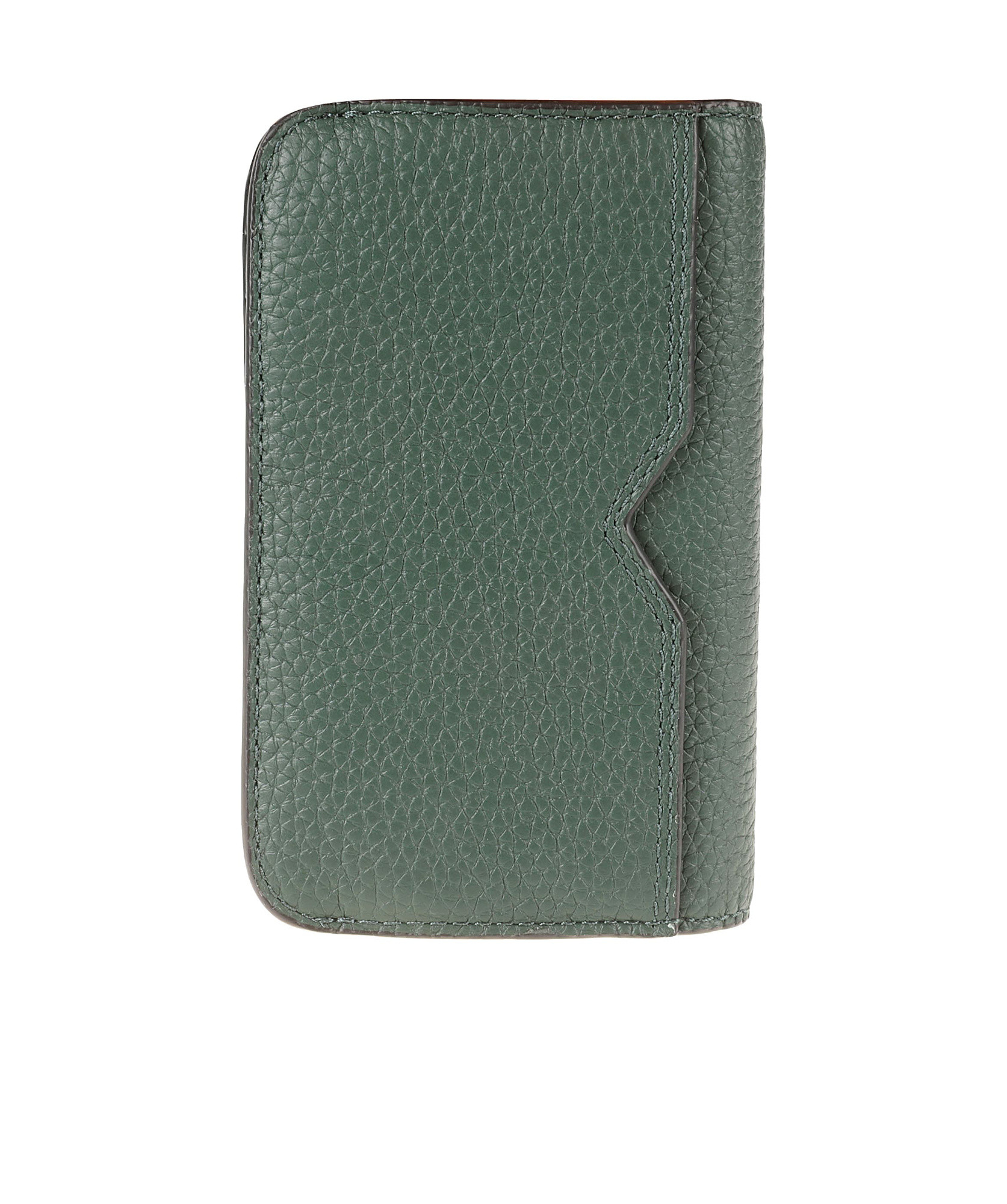 Shop Michael Kors Hudson Billfold Wallet In Green