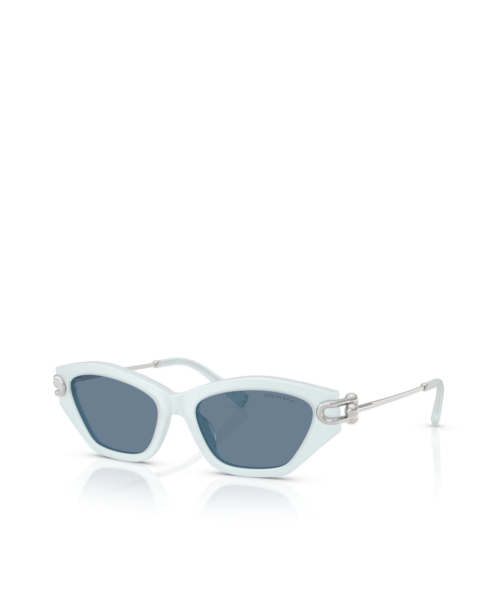 Tiffany & Co Geometric Sunglasses In Gray