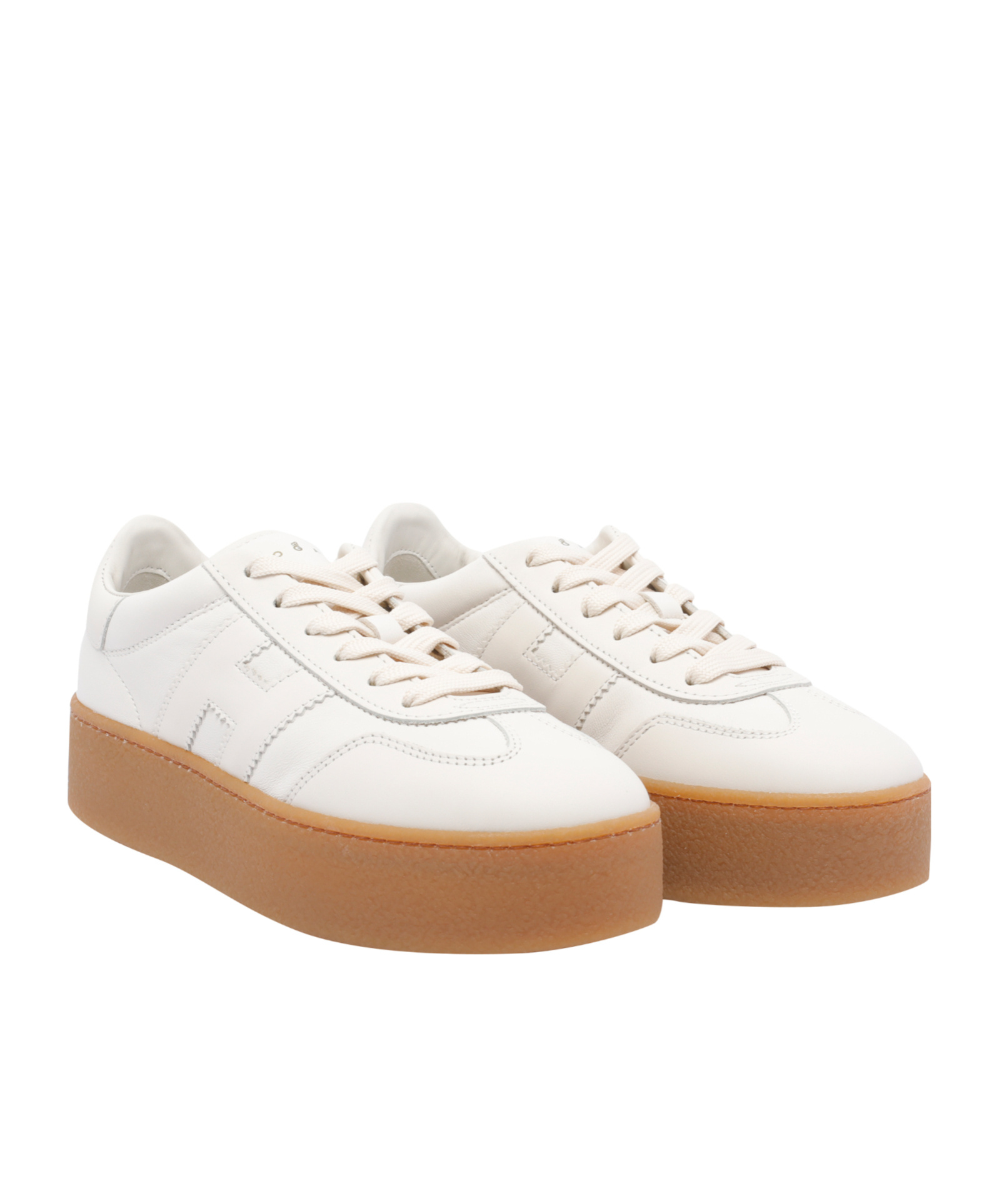 Hogan Lace-up Sneakers In White