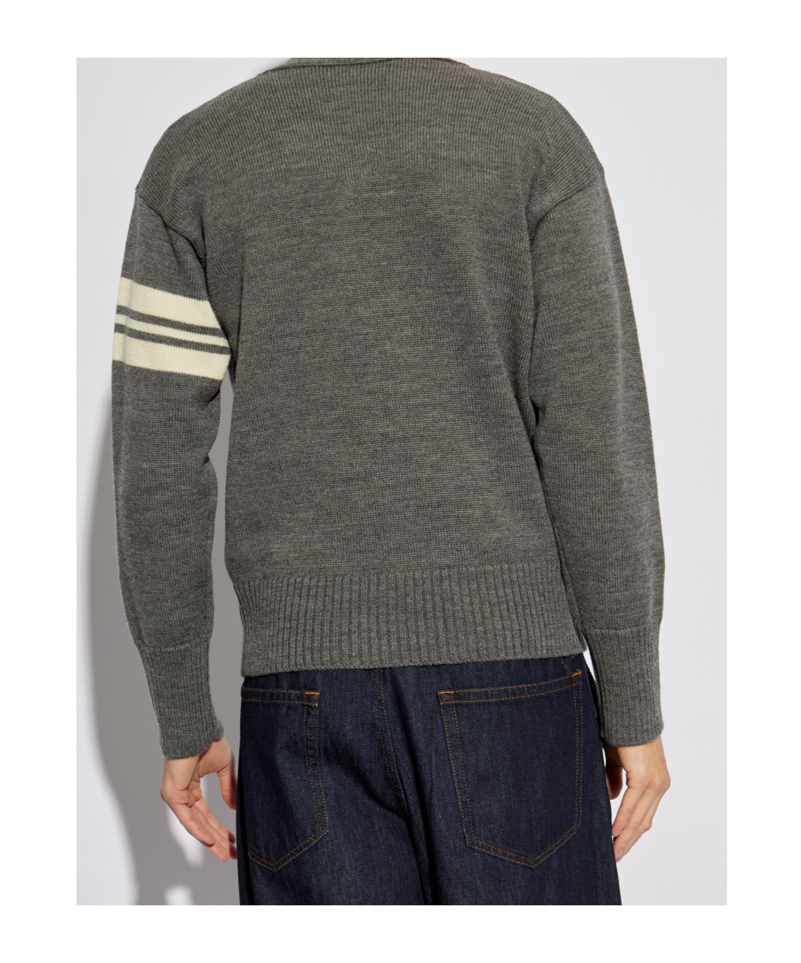 Dsquared2 Long-sleeved Sweater In Black