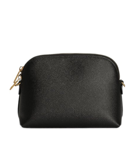 Dolce & Gabbana Leather Mini Bag In Black