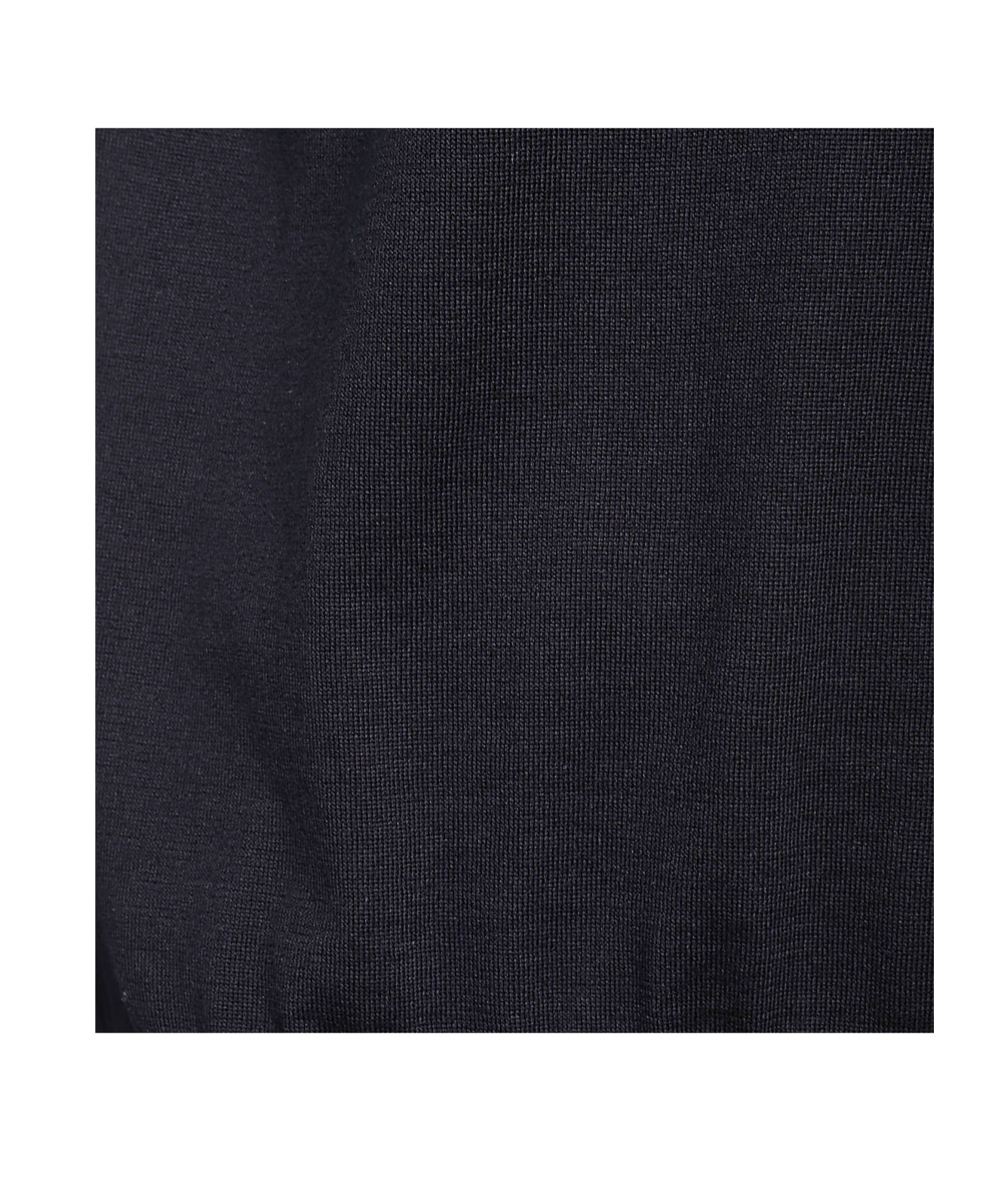 Giorgio Armani Crewneck Short-sleeved Knit Jumper In Black