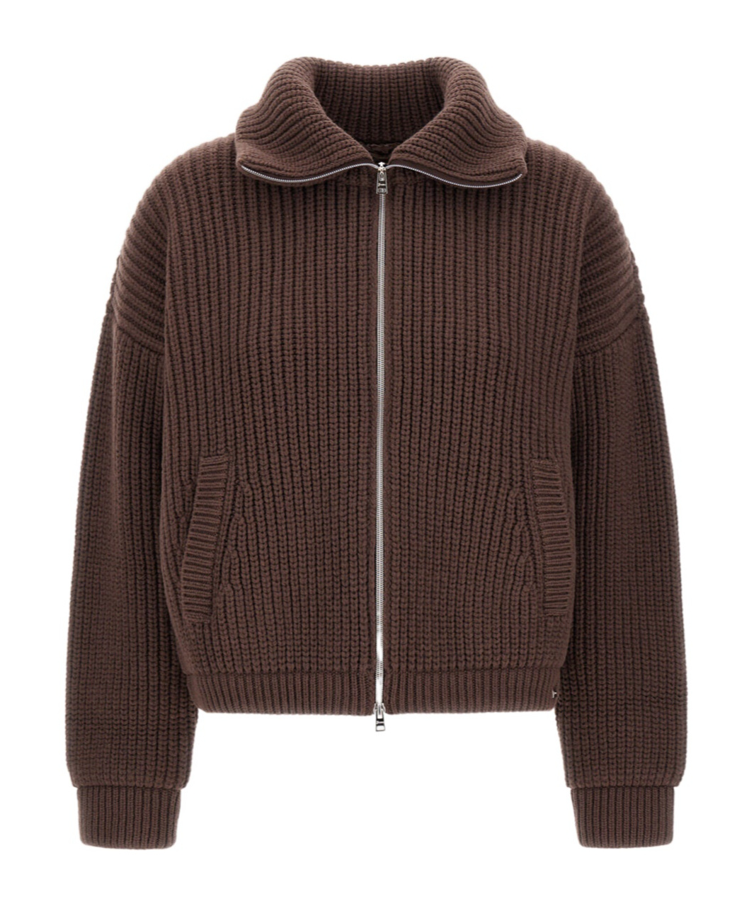 Herno Resort Cardigan In Infinity In Brown