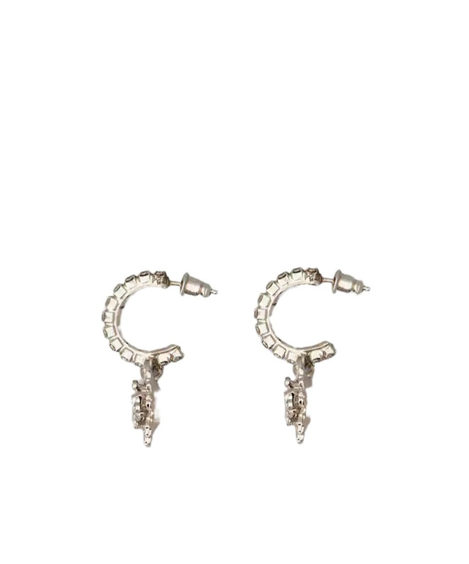 Roger Vivier Efflorescence Earrings In Metallic