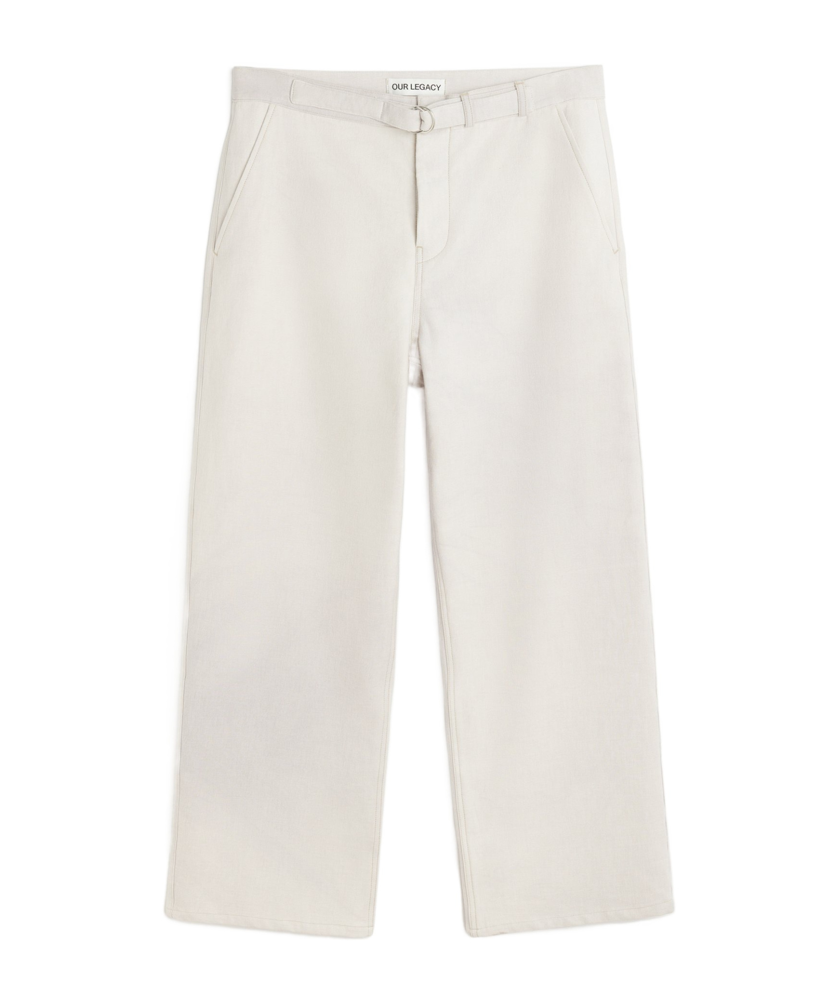 Our Legacy Harbour Trouser Clothing In White