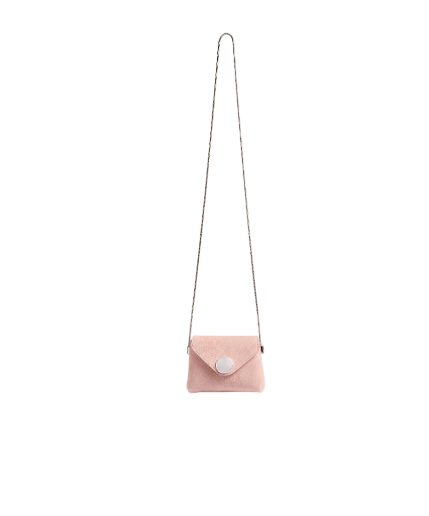 Shop Khaite Nano Bobbi Crossbody Bag In Soft Pink
