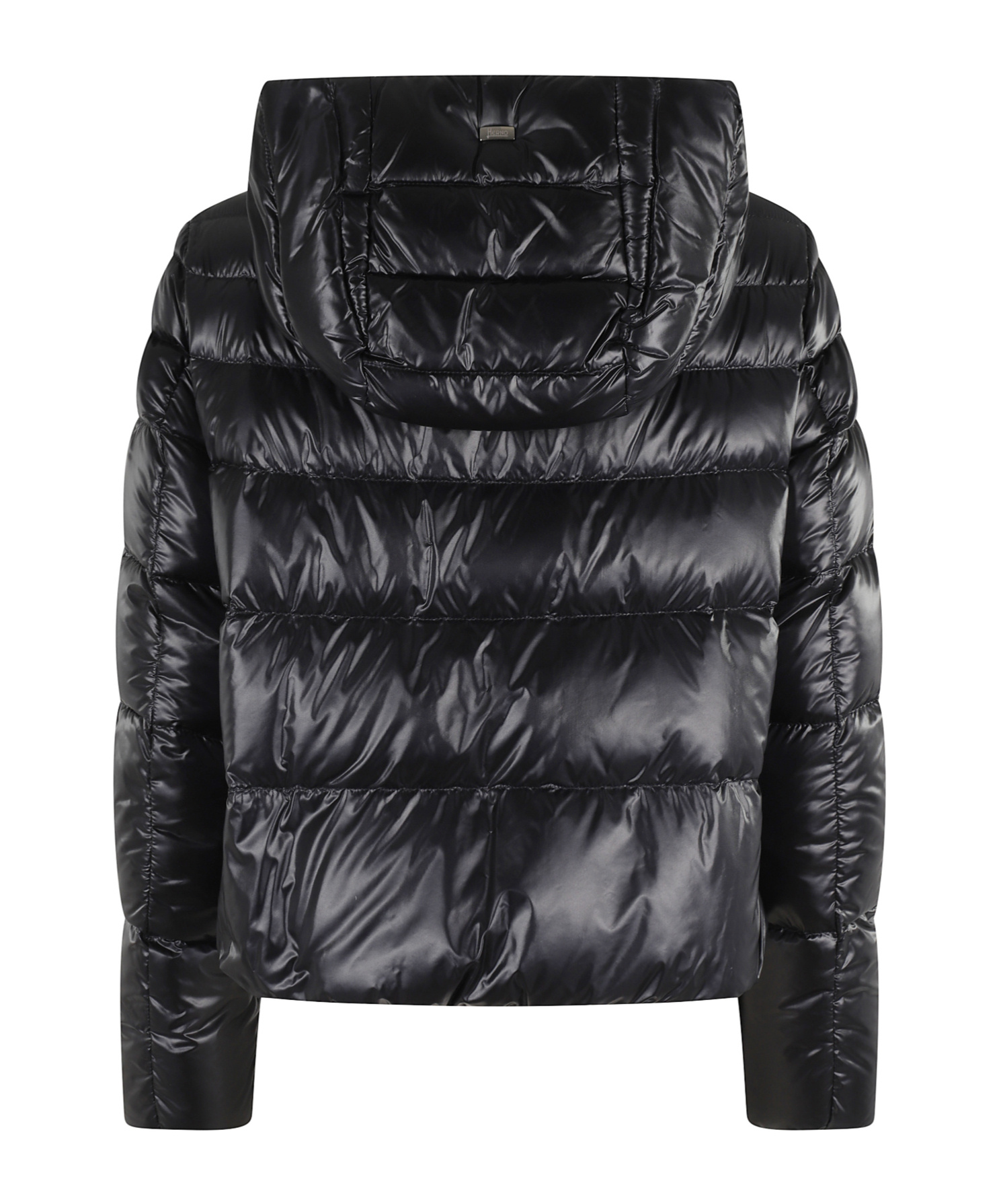 Herno Padded And Quilted Down Jacket In Black