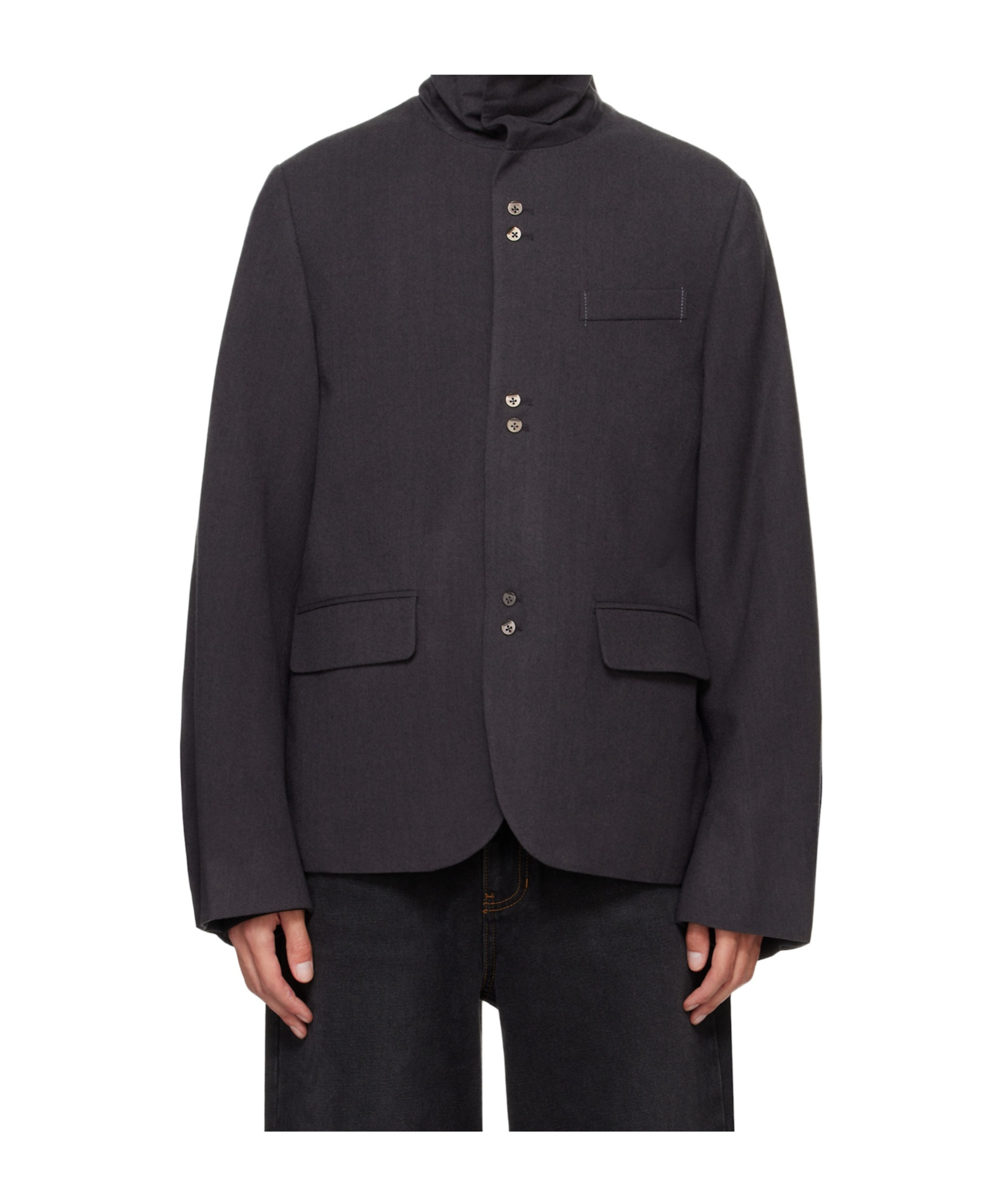 ADER ERROR LONG-SLEEVED CASUAL JACKET