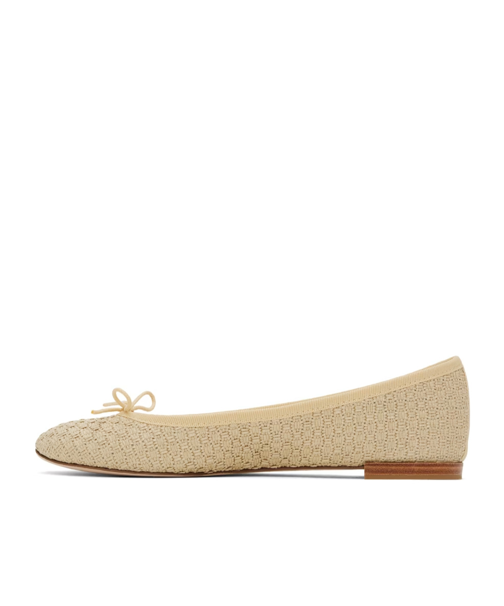 Repetto Bow Ballet Shoes In Nude