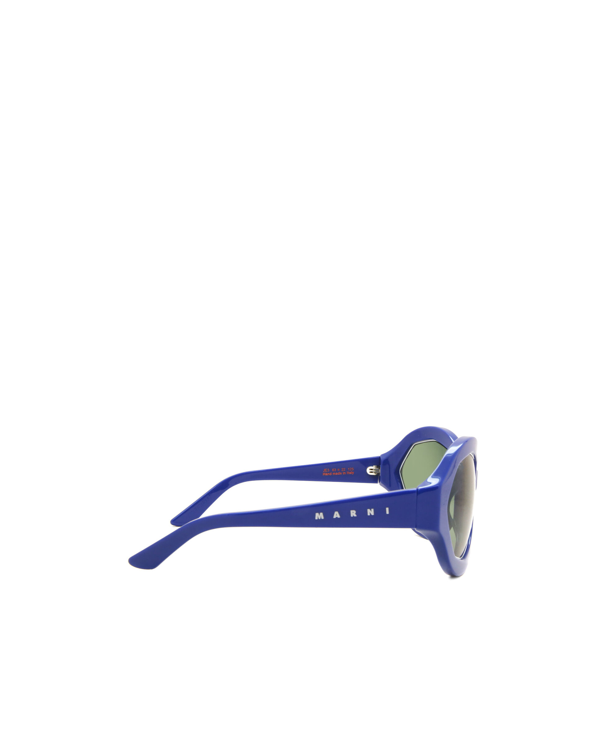Marni Logo Sunglasses In Gray