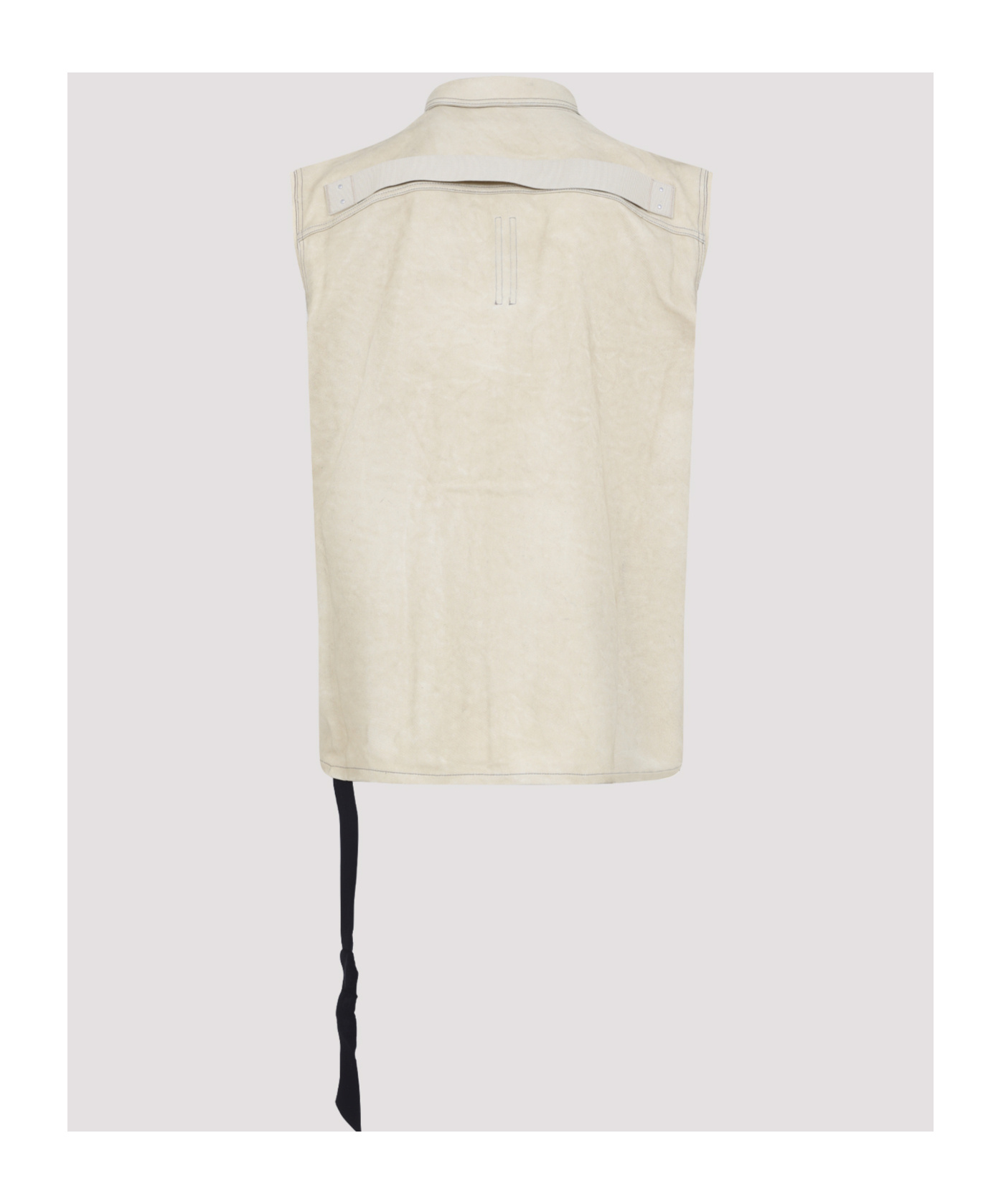 Shop Rick Owens Drkshdw Cotton Vest In Black