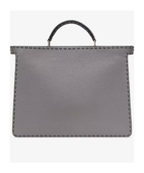 Fendi Peekaboo Iseeu Medium Shoulder Bag In Gray