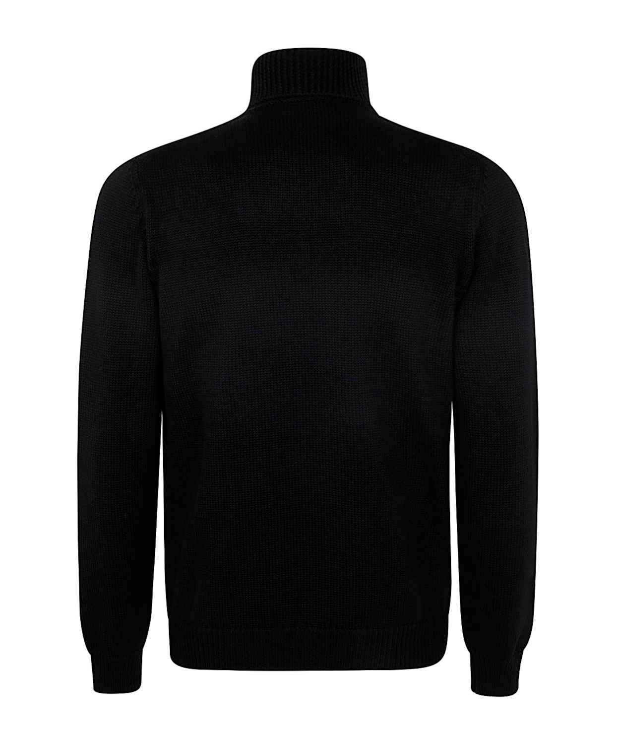 Nuur Long Sleeves Turtle Neck Sweater In Black