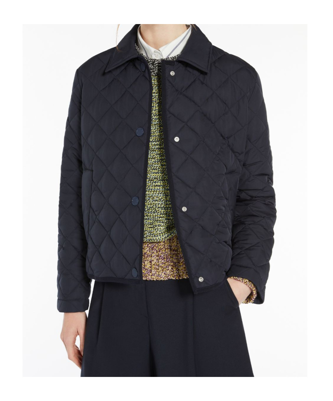WEEKEND MAX MARA WEEKEND MAX MARA VADIER BUTON-UP PADDED JACKET