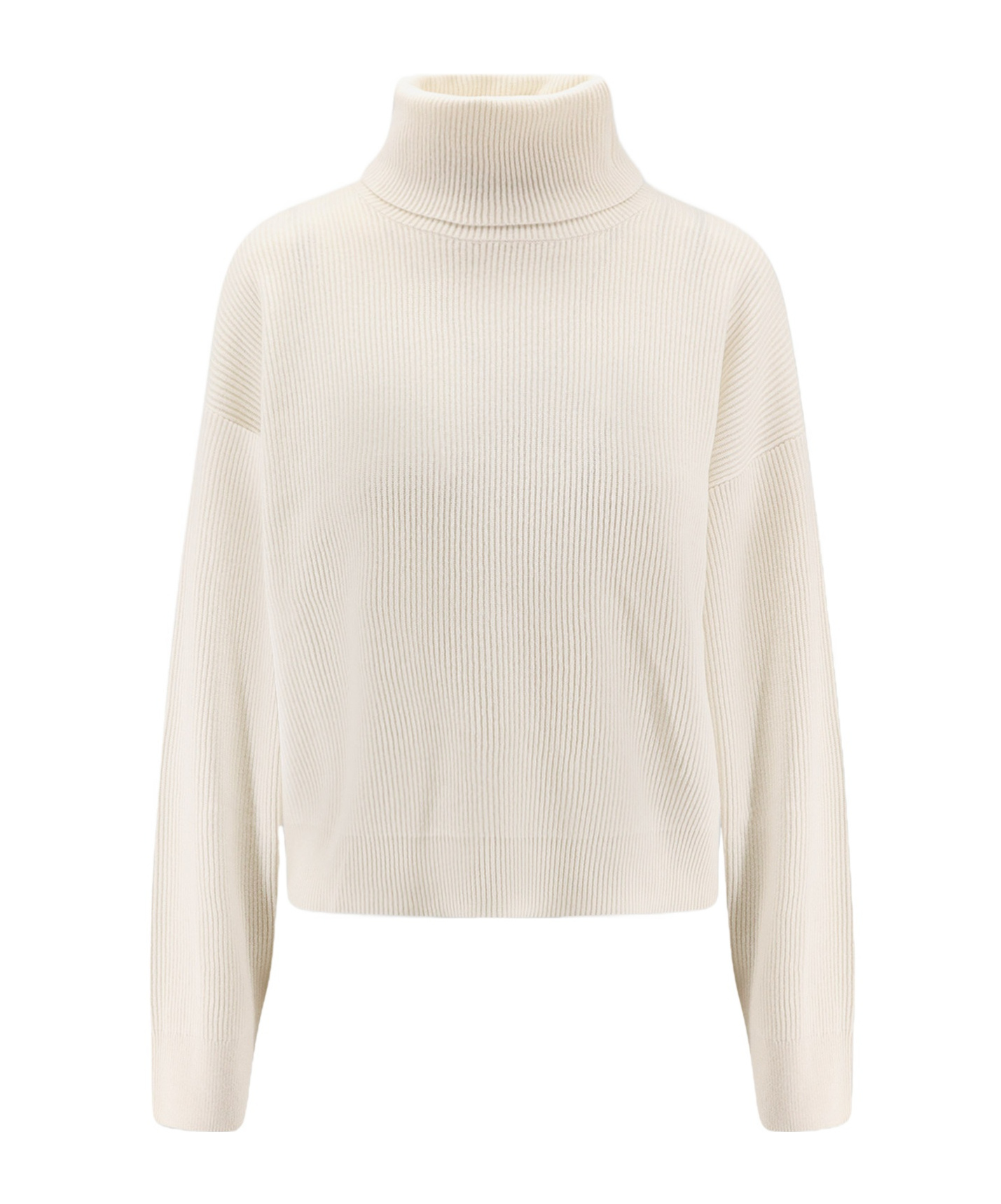 Brunello Cucinelli Wool And Cashmere Sweater In White