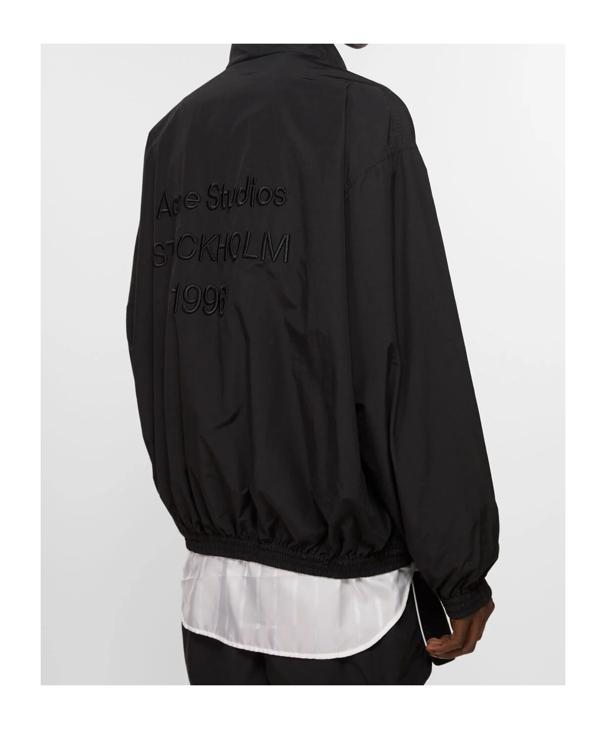 Acne Studios Long-sleeved Casual Jacket In Black