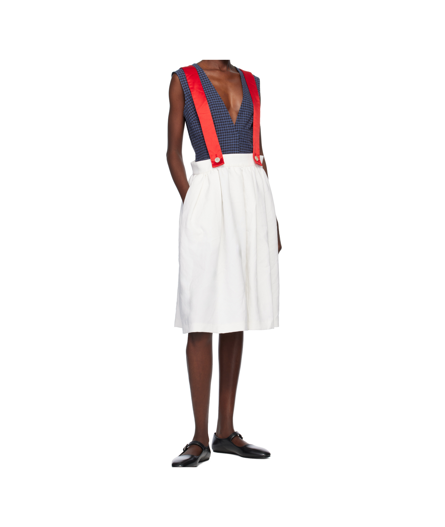 COMME DES GARÇONS PLEATED SKIRT