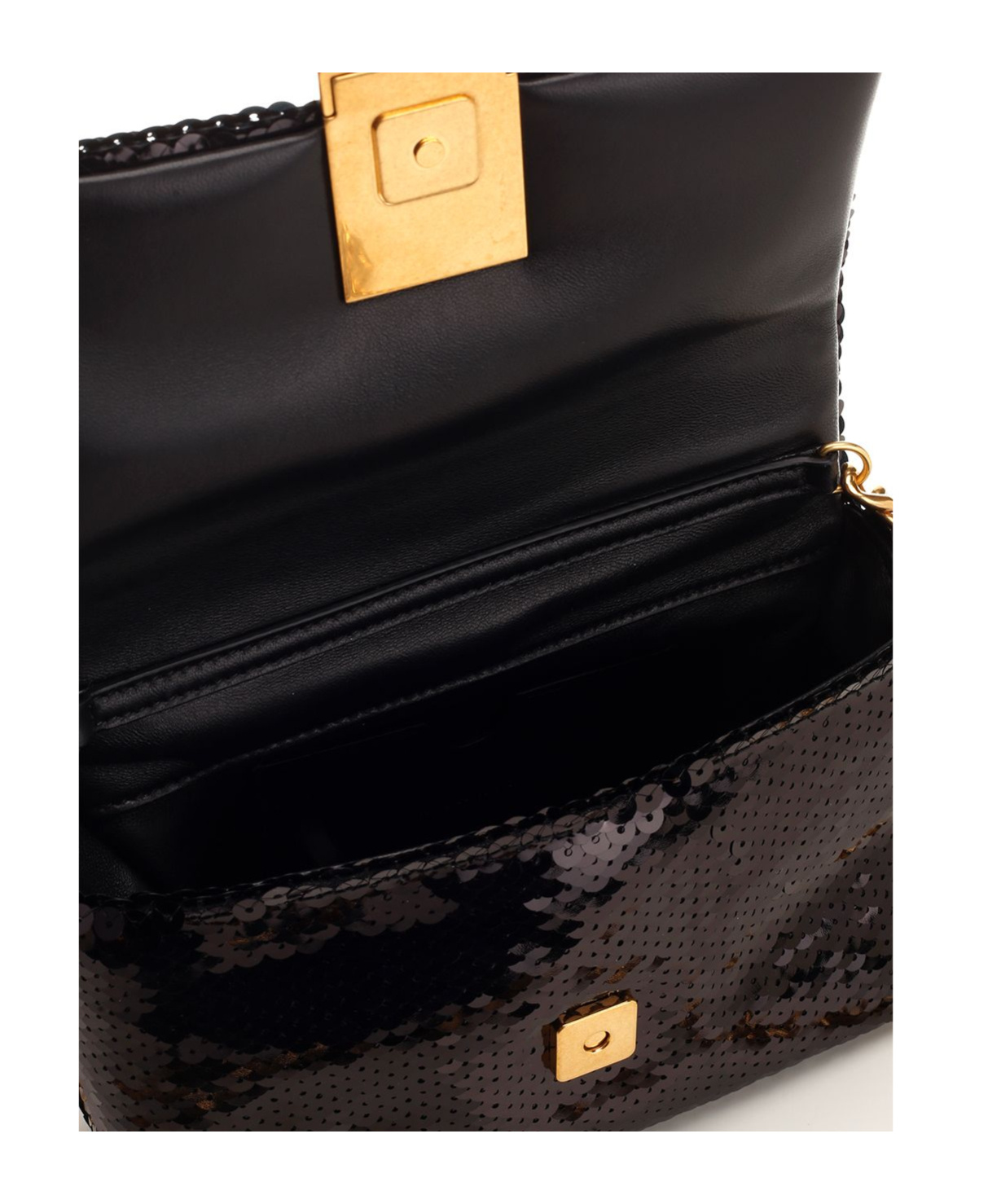 BALMAIN SEQUINNED CROSS BODY BAG