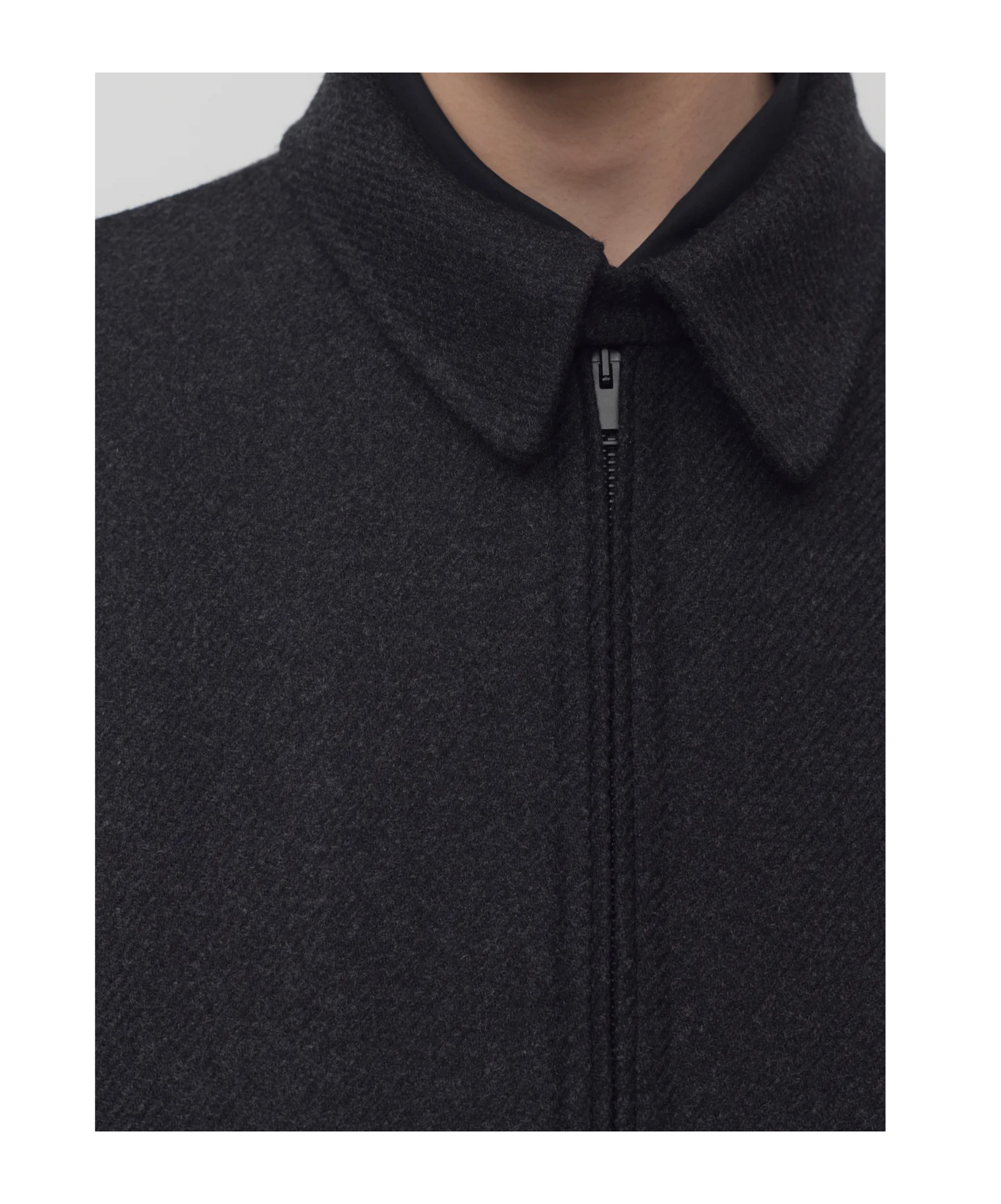 The Row Long-sleeved Casual Jacket In Black