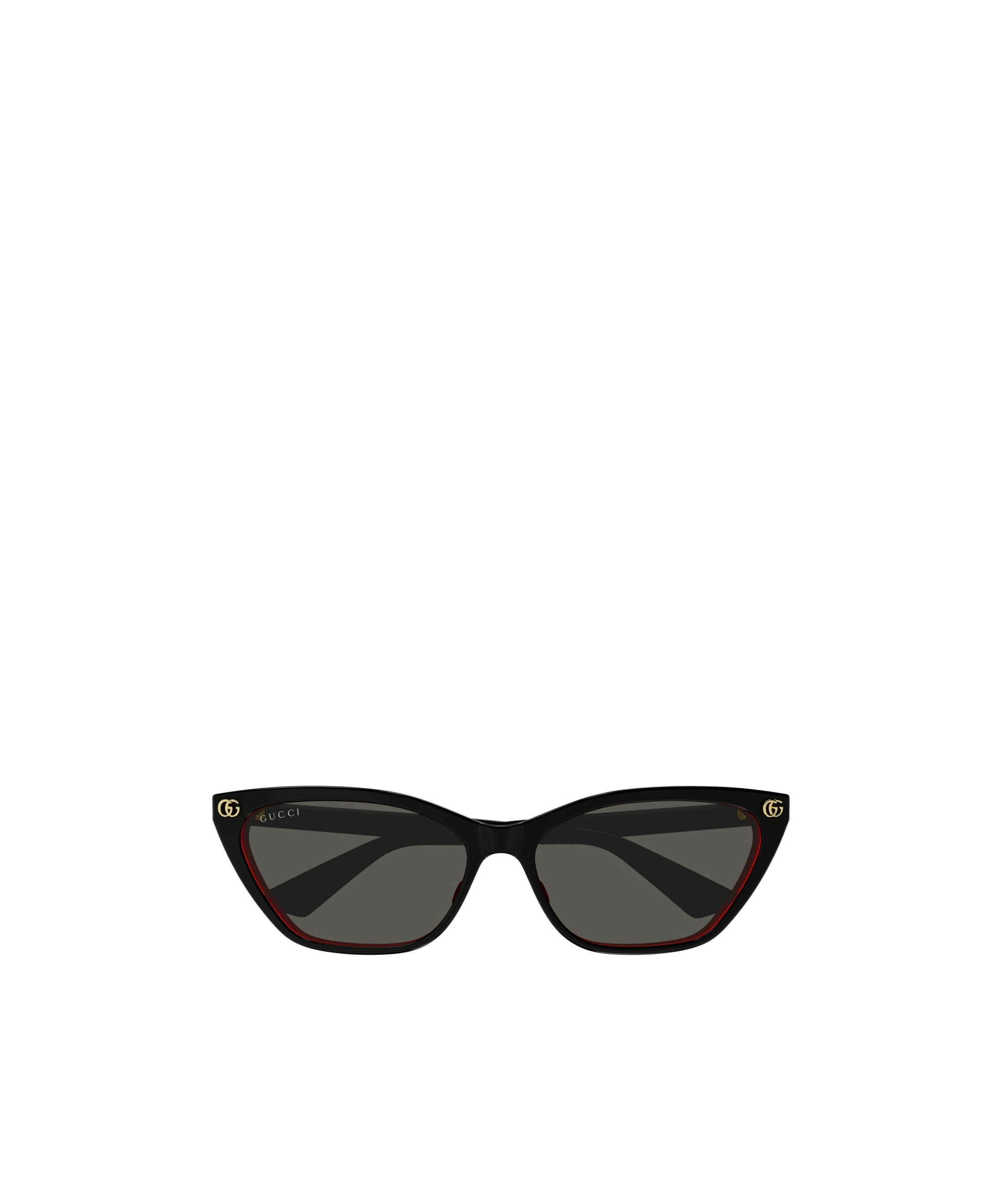 Gucci Eyewear Cat-eye Frame Sunglasses In Black
