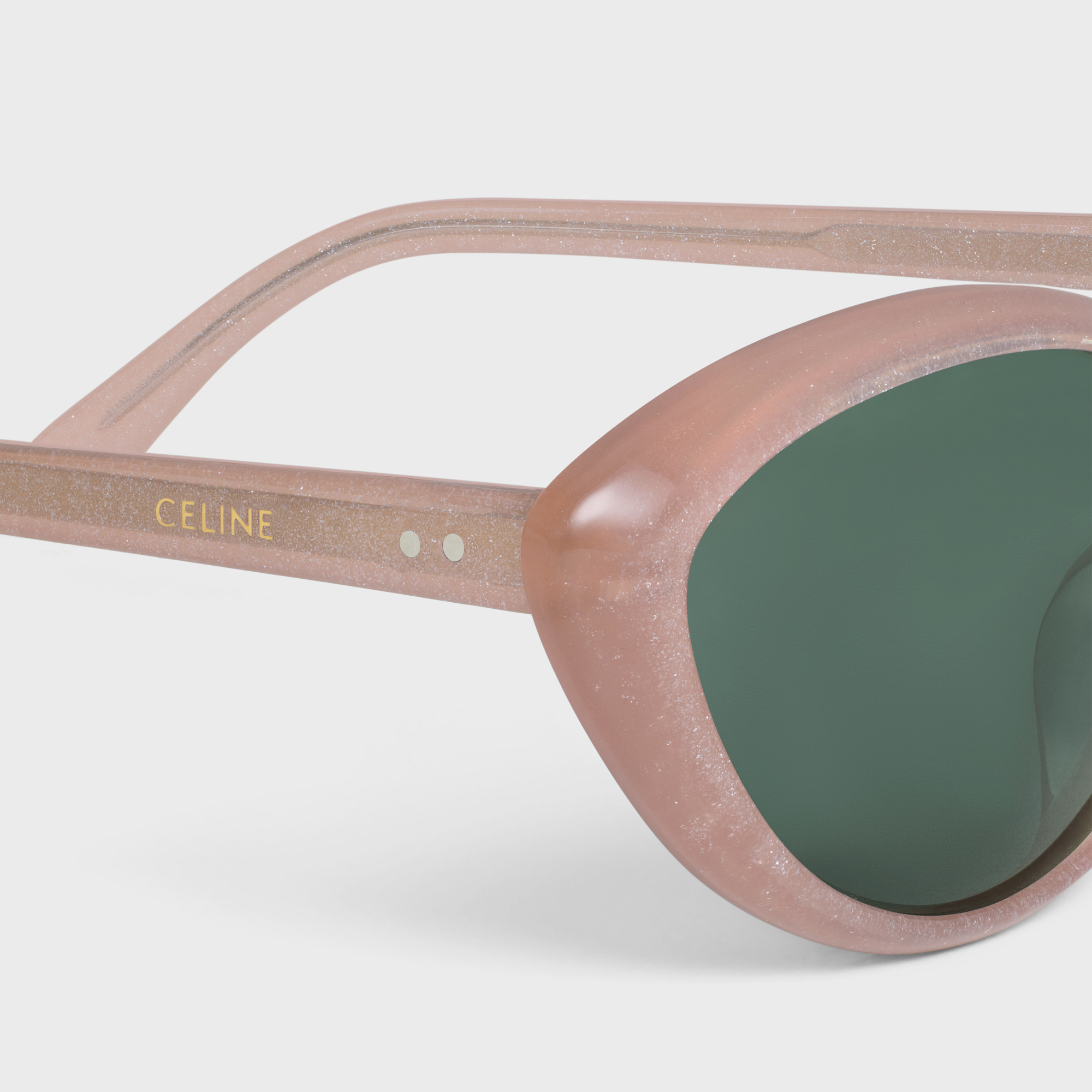 Celine Cat Eye S264 Sunglasses In Acetate In Gray